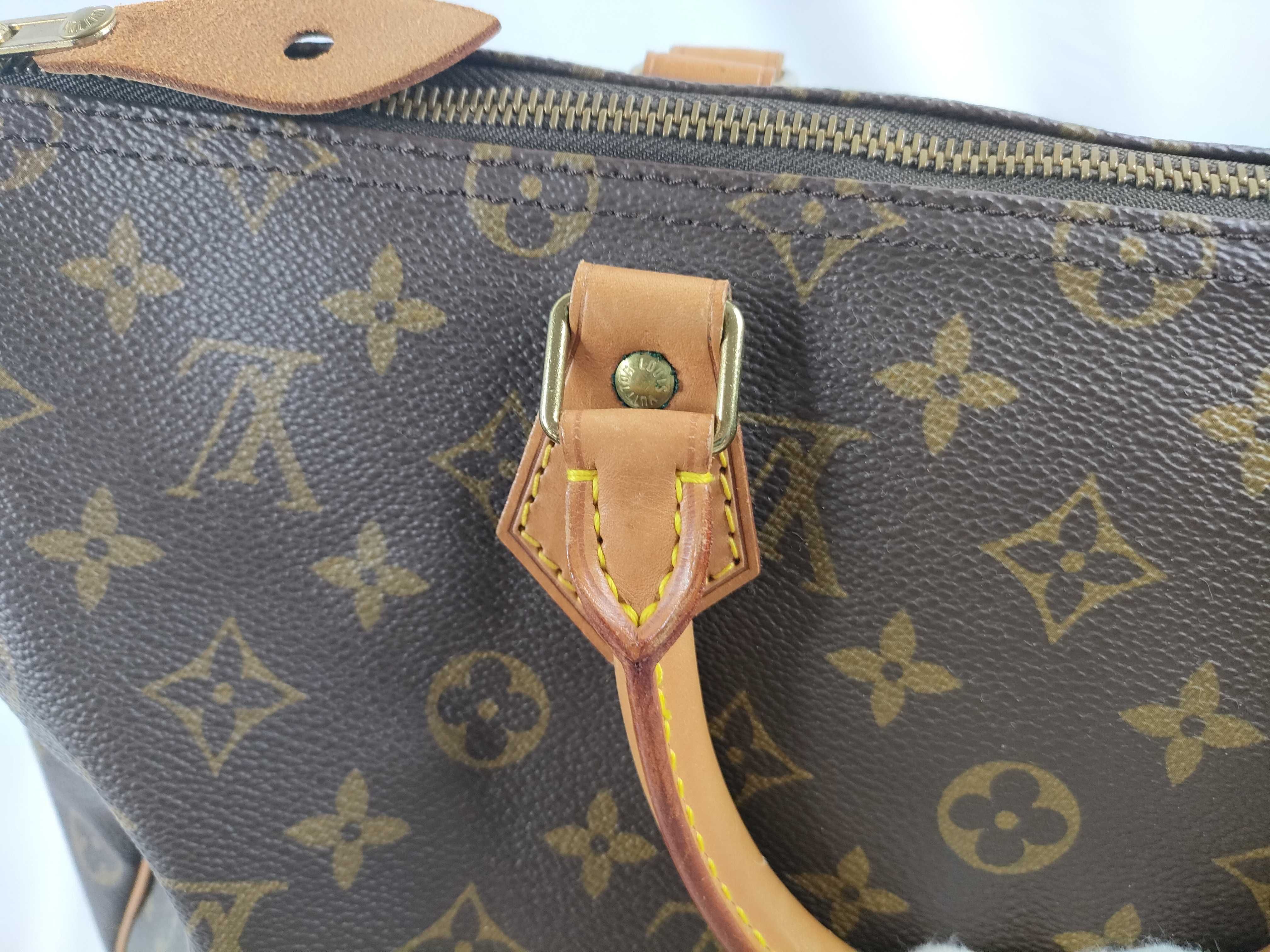 Monogram Speedy 35 VI 883 Boston Bag — view 9