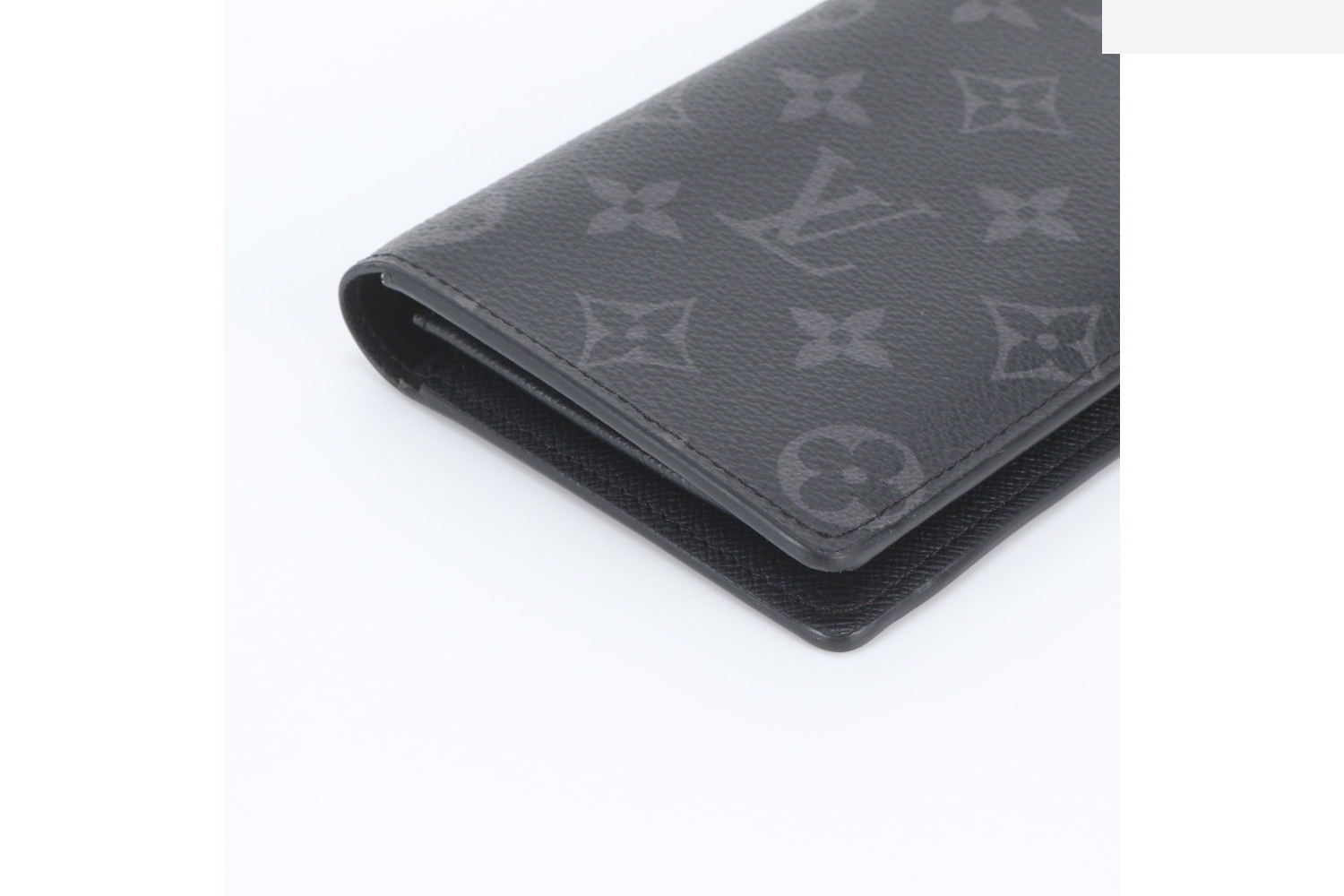RFID-equipped Monogram Eclipse Portefeuille Brazza M61697 Leather — view 4