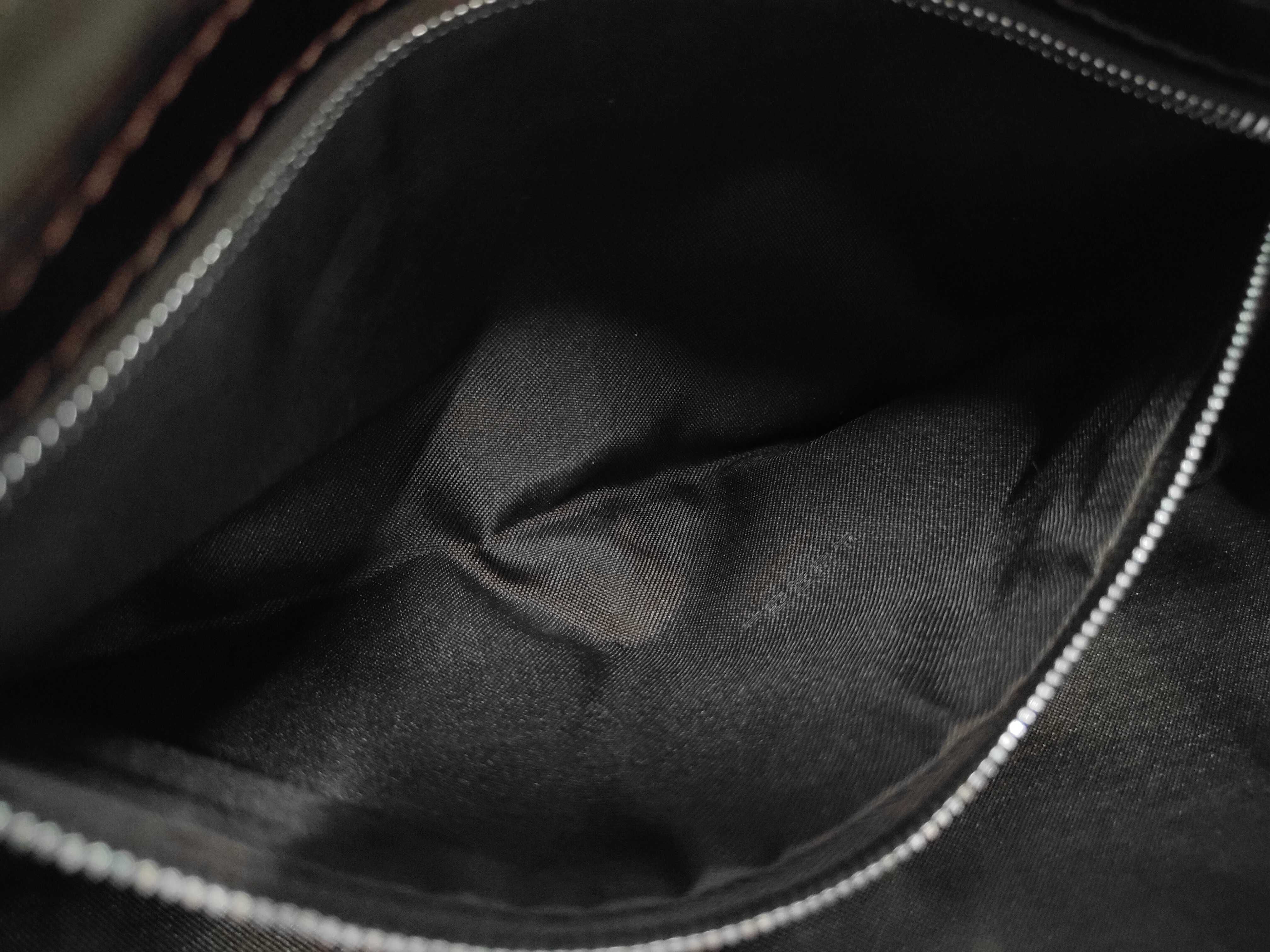 Zucca Baguette Fabric Leather Shoulder Bag — view 12