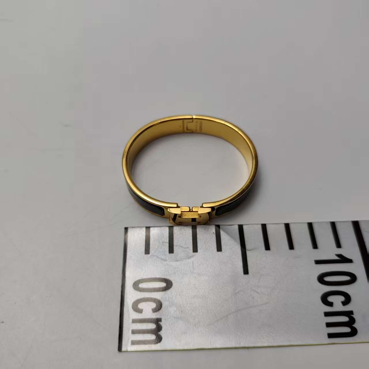 【*Shipped from: China*】HERMES Plated/Enamel Bracelet Bracelet/Bangle — view 3