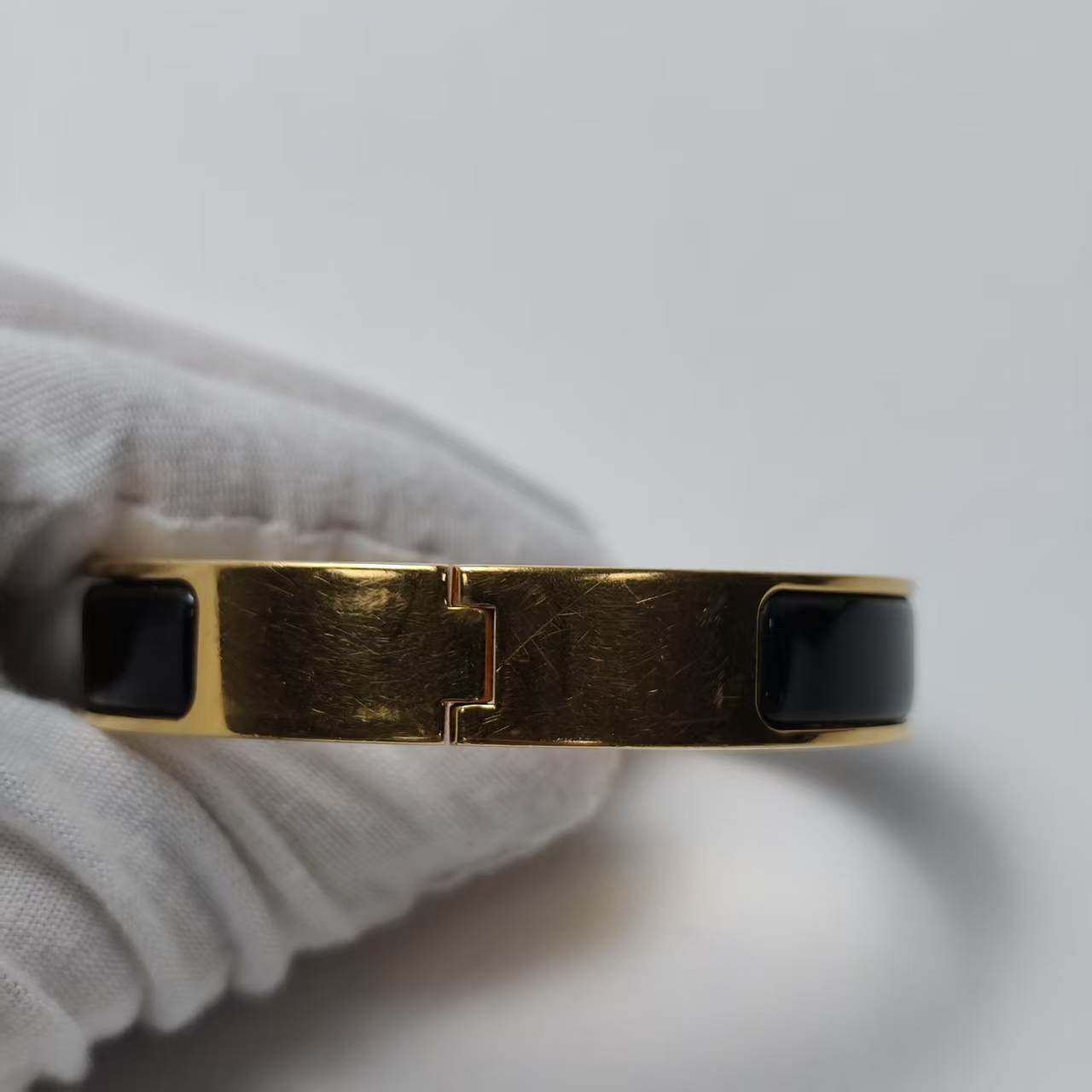【*Shipped from: China*】HERMES Plated/Enamel Bracelet Bracelet/Bangle — view 5