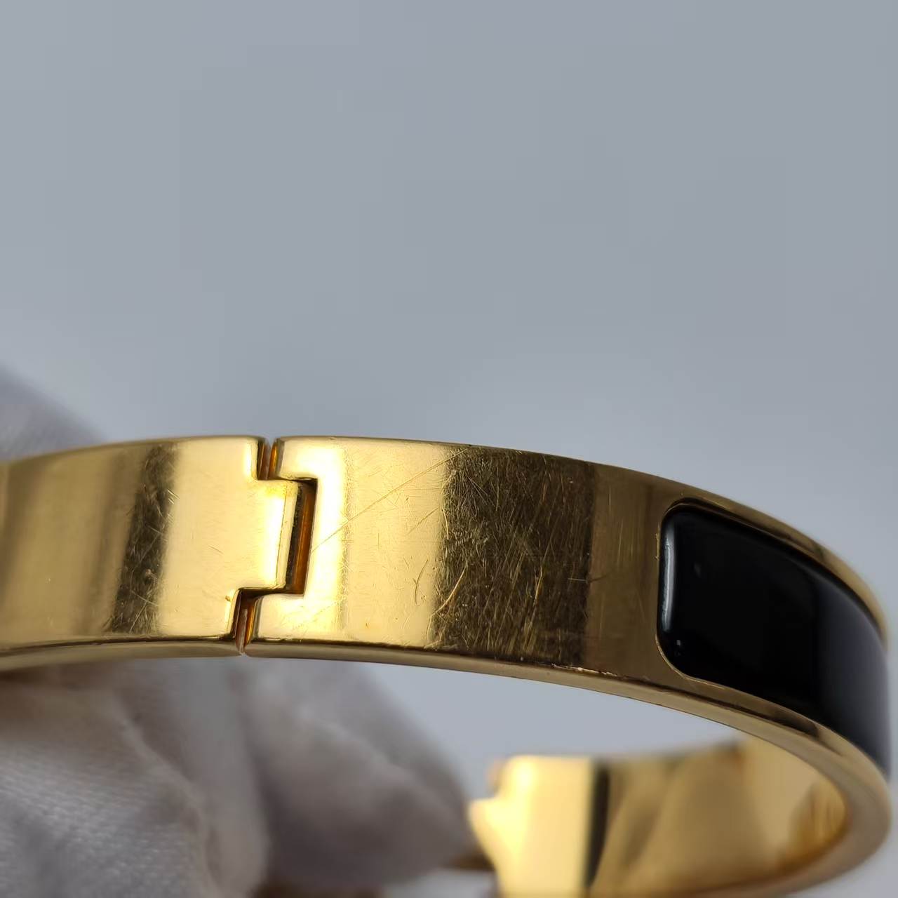 【*Shipped from: China*】HERMES Plated/Enamel Bracelet Bracelet/Bangle — view 8