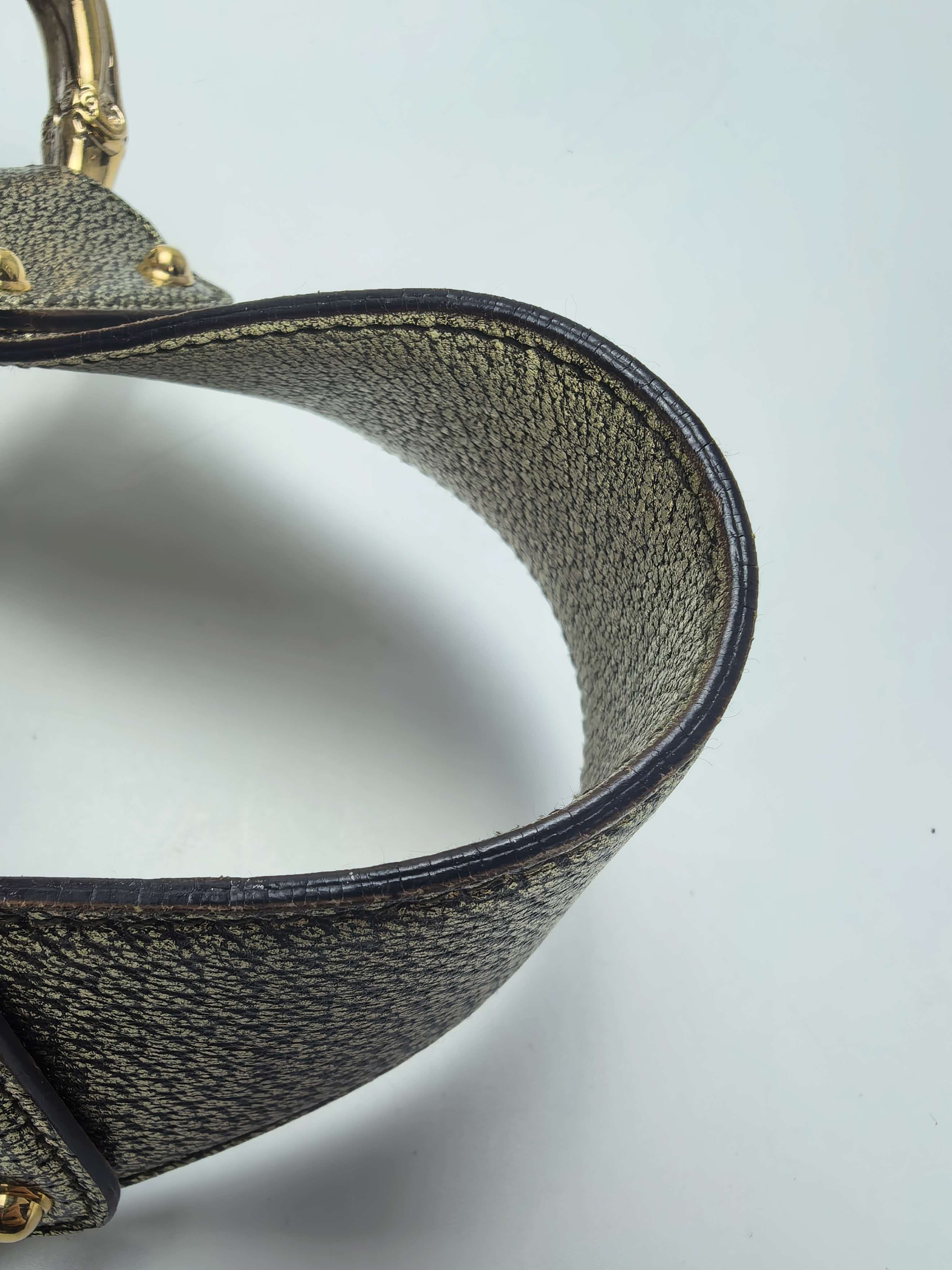 【*Shipped from: China*】GUCCI Bamboo Leather Handbag 131038 — view 10