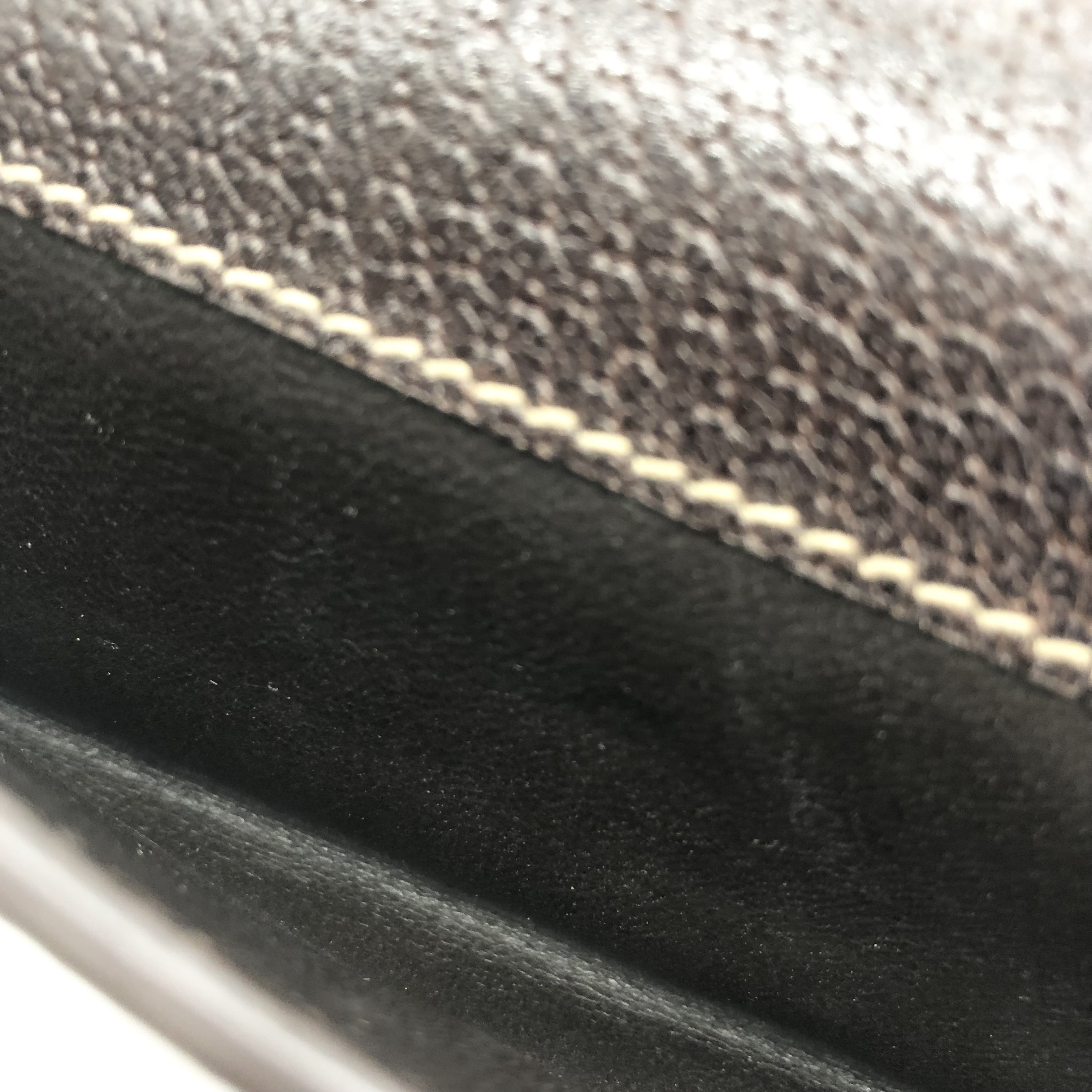 GG Canvas Long Wallet, Dark Brown — view 6