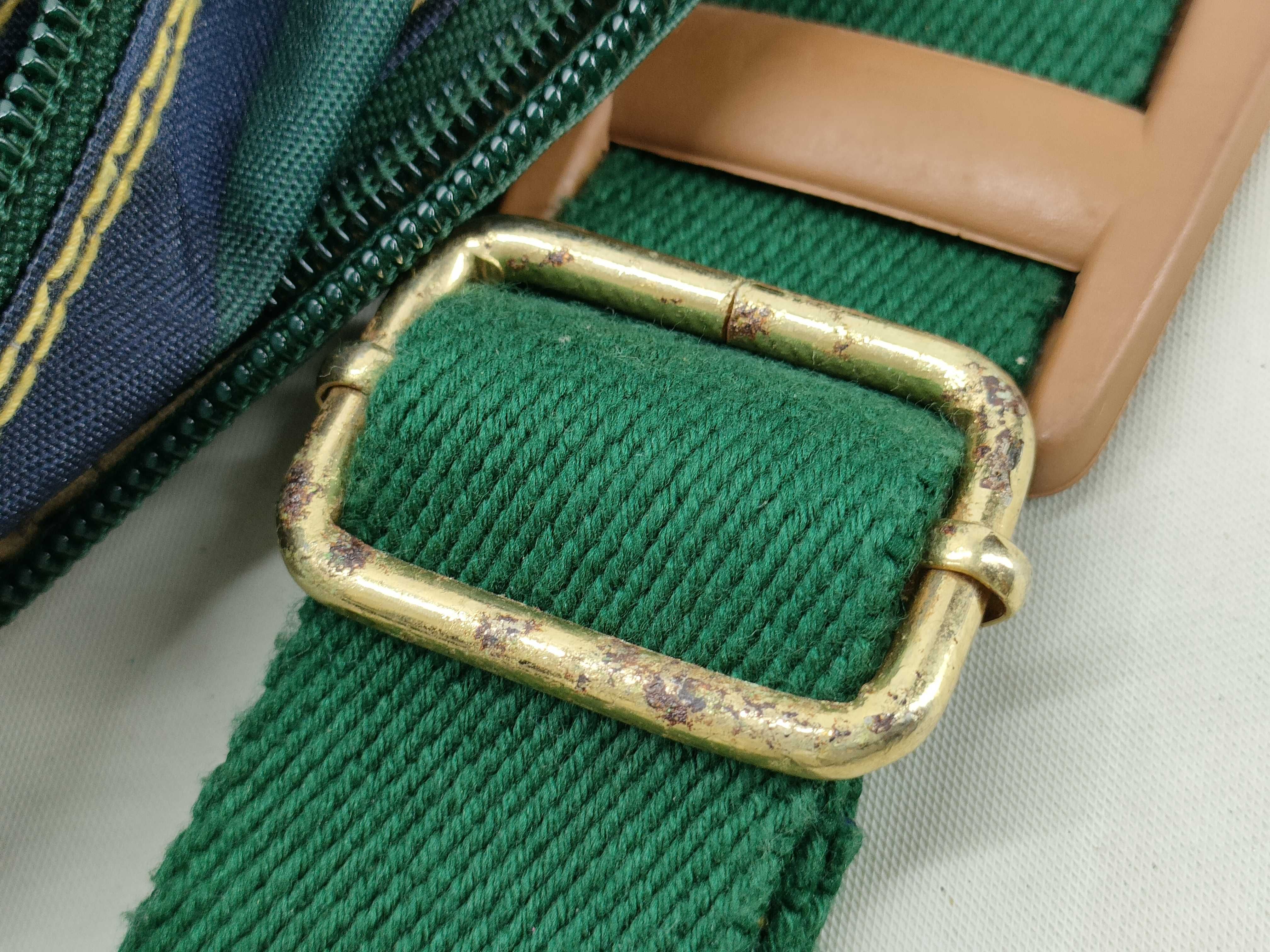 Vintage Green Checkered Shoulder Bag — view 15