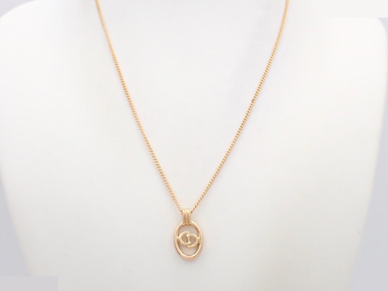 Other lines: Precious metals/necklaces, logo, oval, gold — view 3