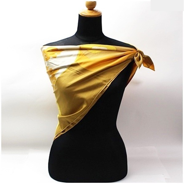 scarf, orange — view 2