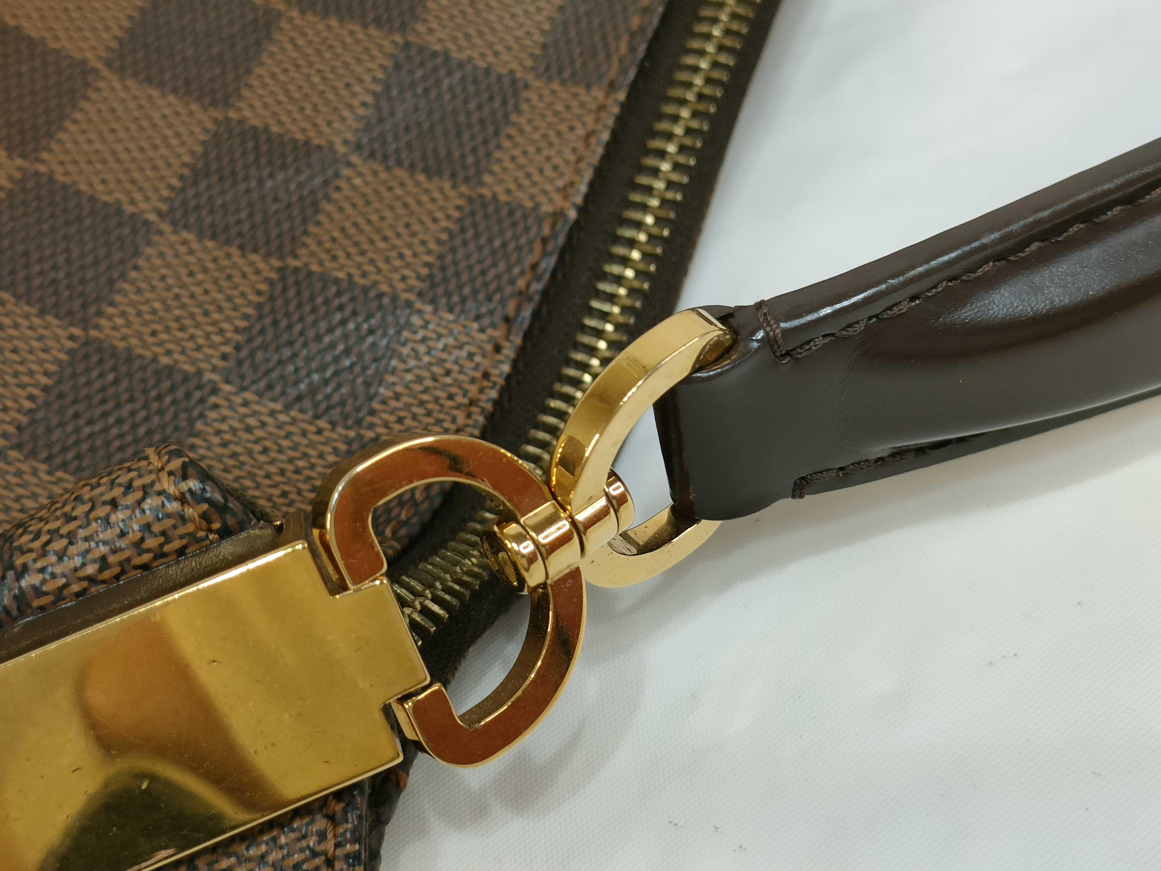 Damier FR- Damier Portobello PM N41184 Brown Handbag — view 5