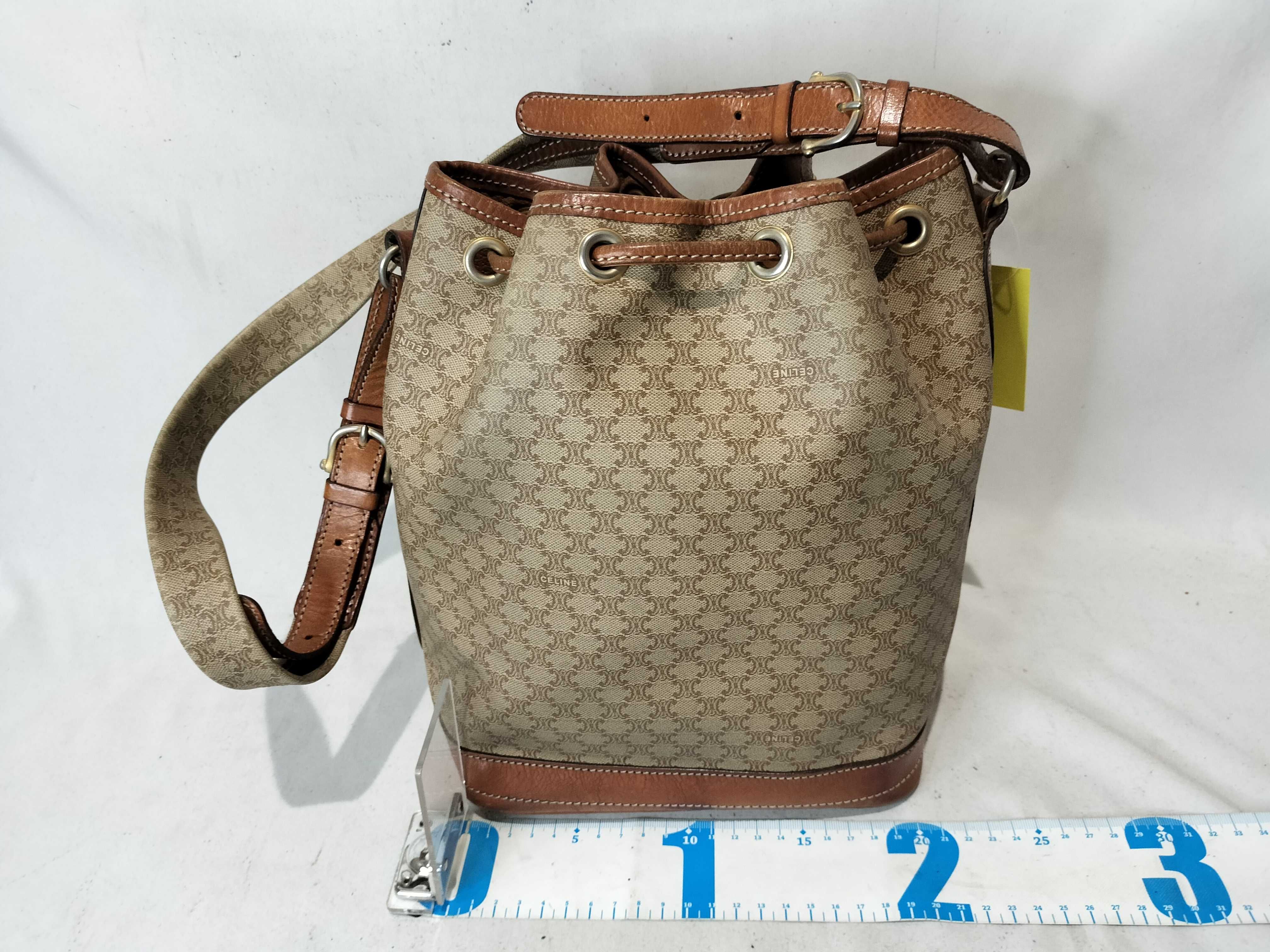 drawstring bag shoulder bag — view 3