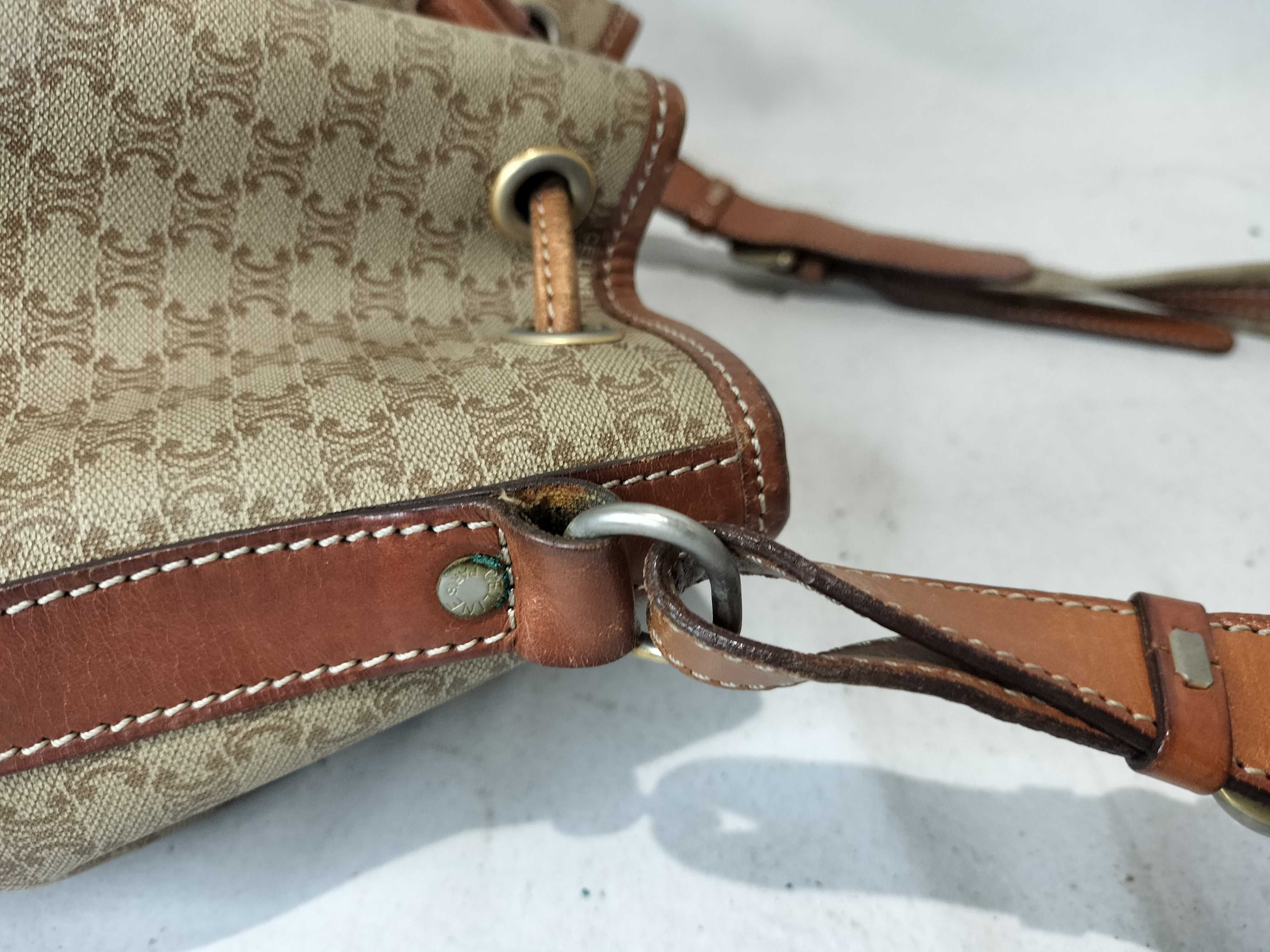 drawstring bag shoulder bag — view 6