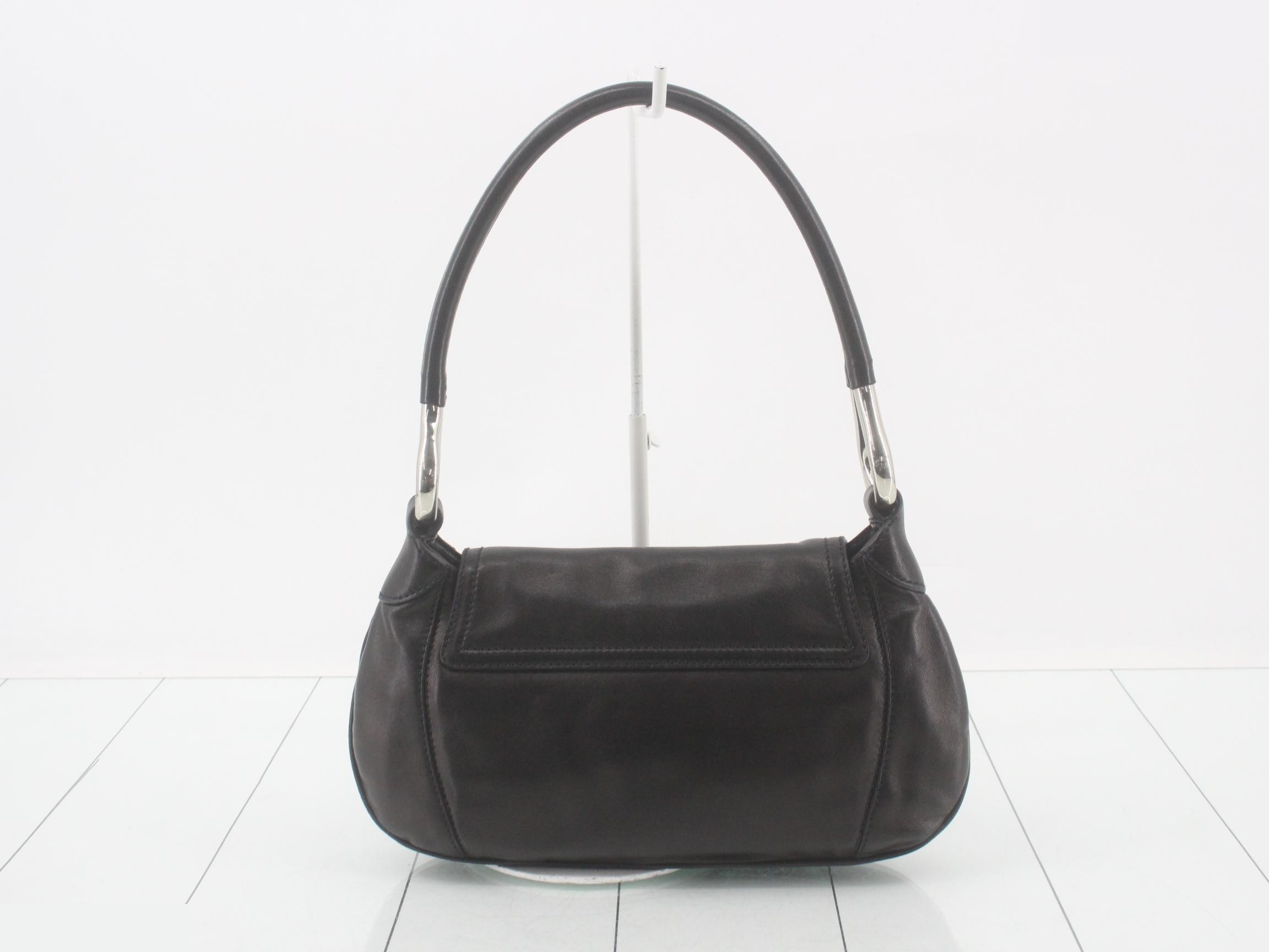 Leather shoulder bag — view 2