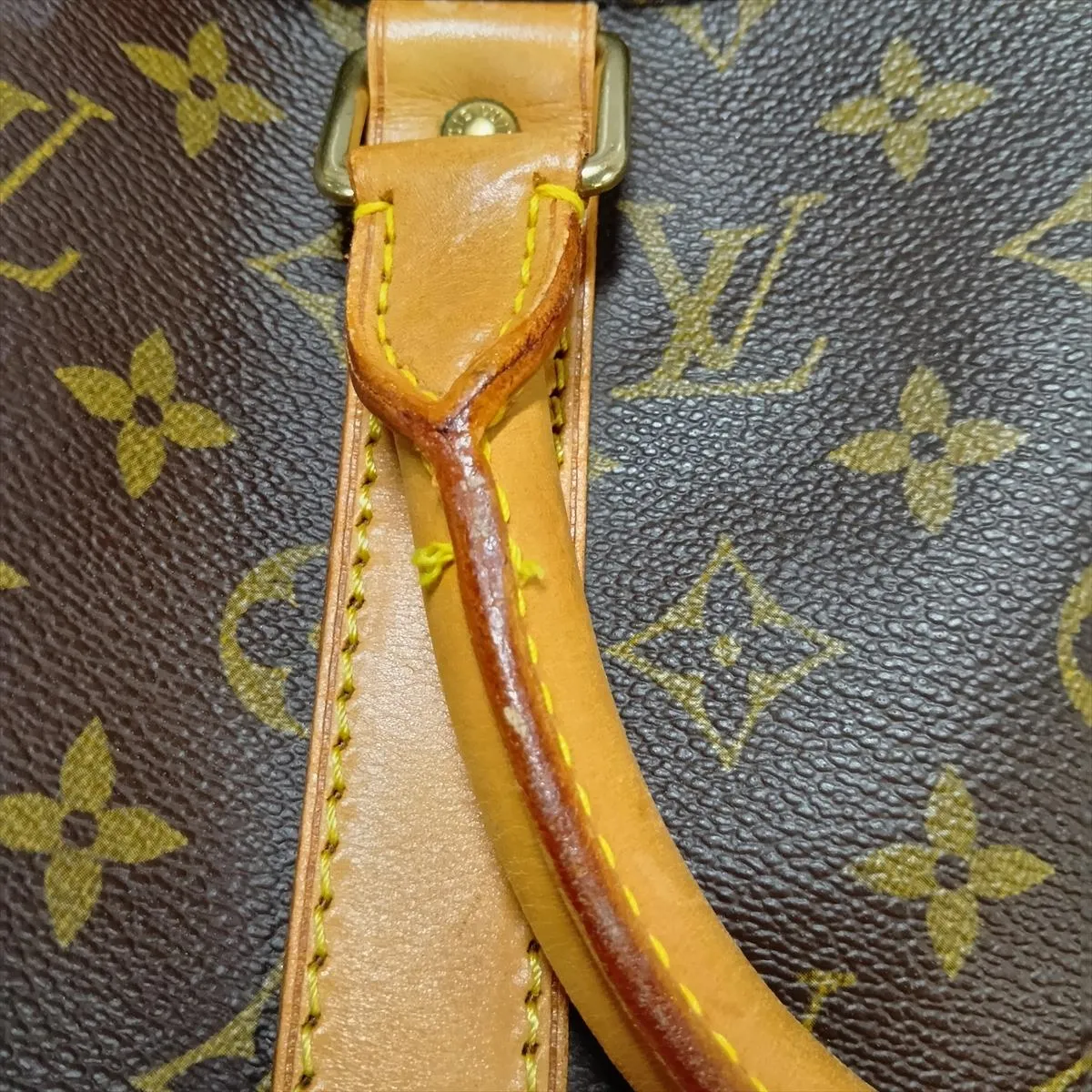 Monogram Keepall Bandoulière 50 M41416 VI0994 Brown — view 12