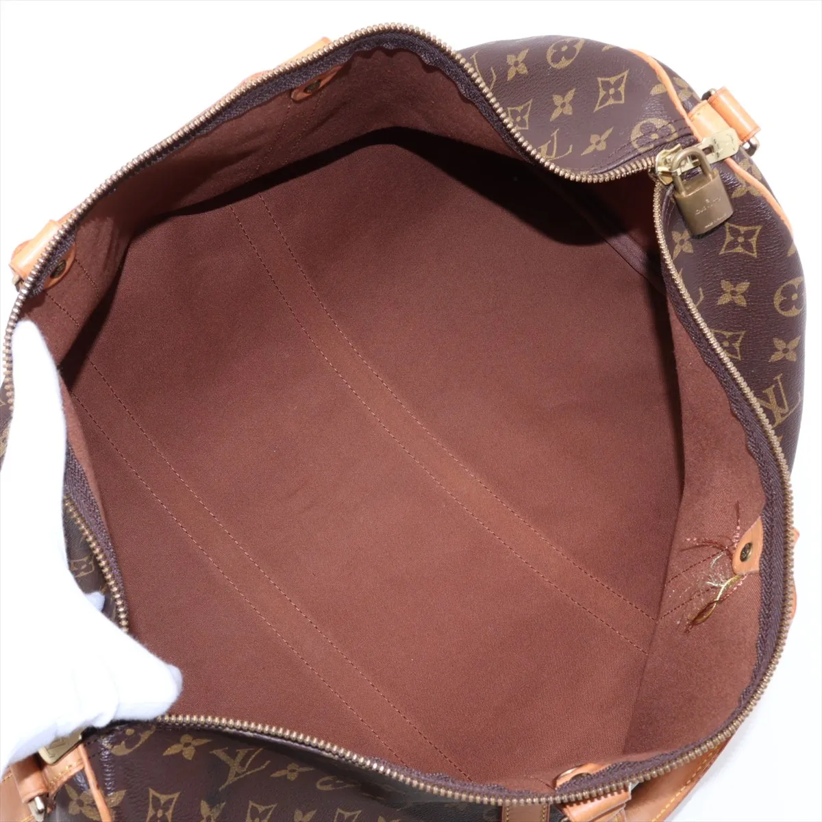 Monogram Keepall Bandoulière 50 M41416 VI0994 Brown — view 8