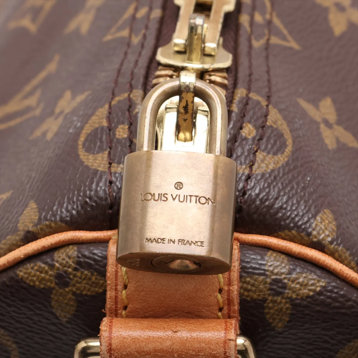 Monogram Keepall Bandoulière 50 M41416 VI0994 Brown — view 10