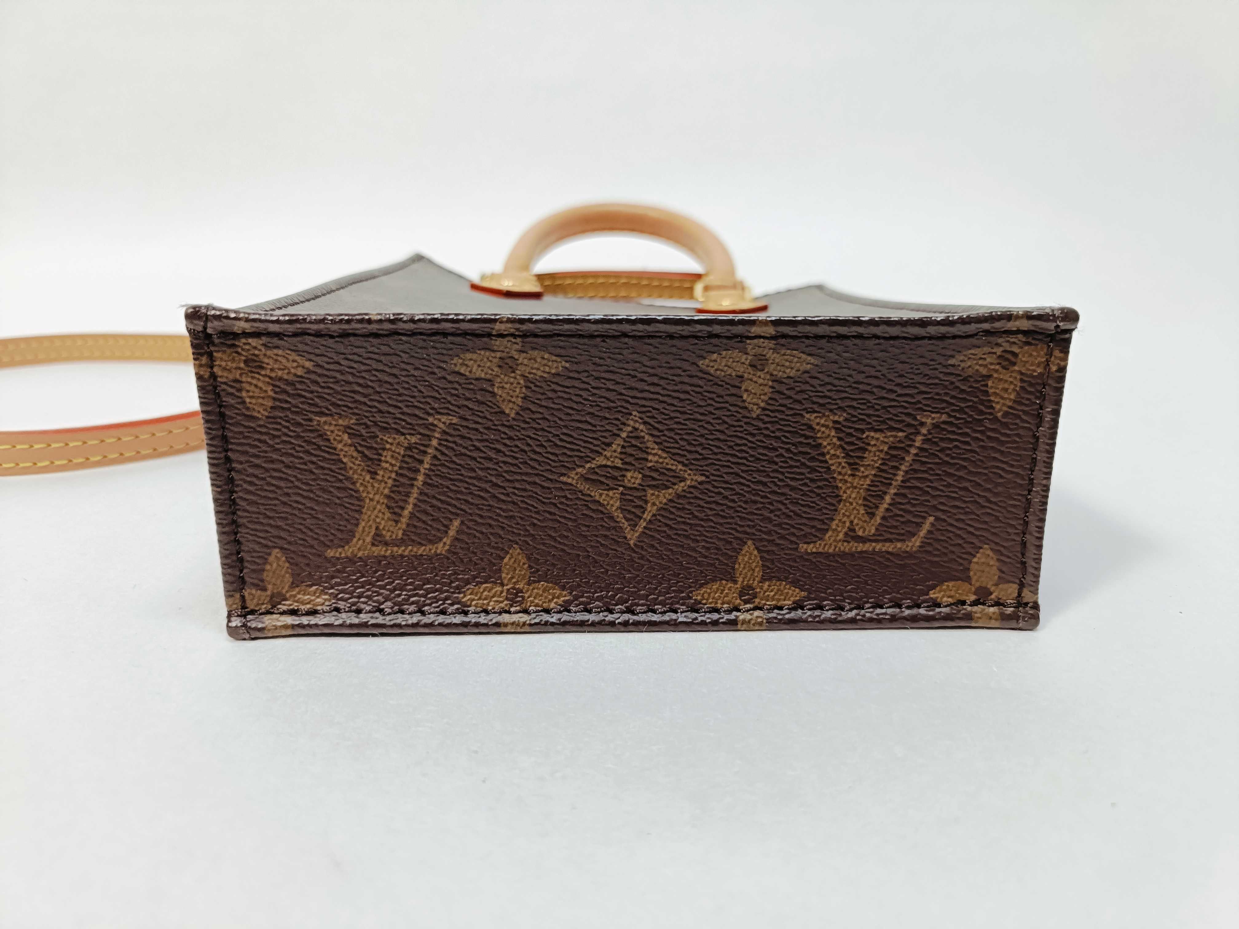 Monogram Petite Sac Plat Shoulder Bag — view 7