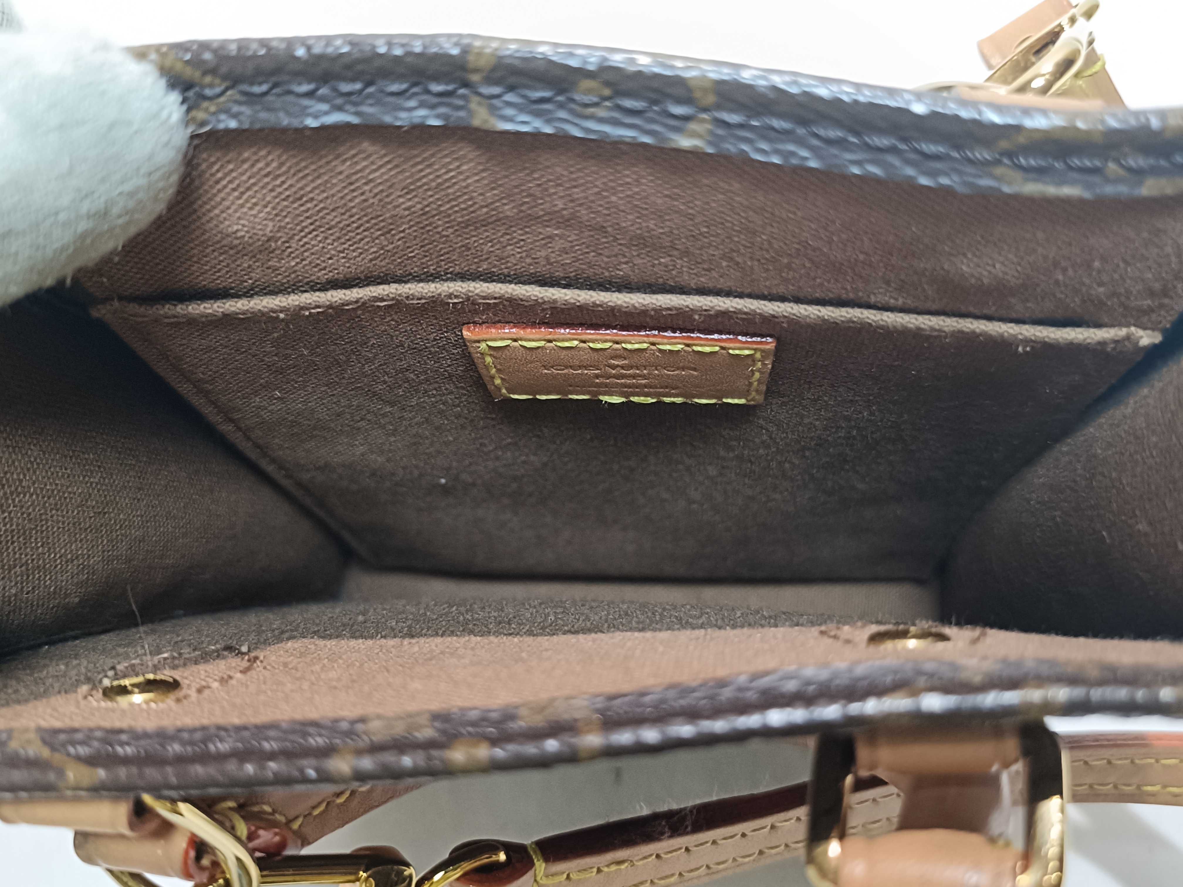 Monogram Petite Sac Plat Shoulder Bag — view 9