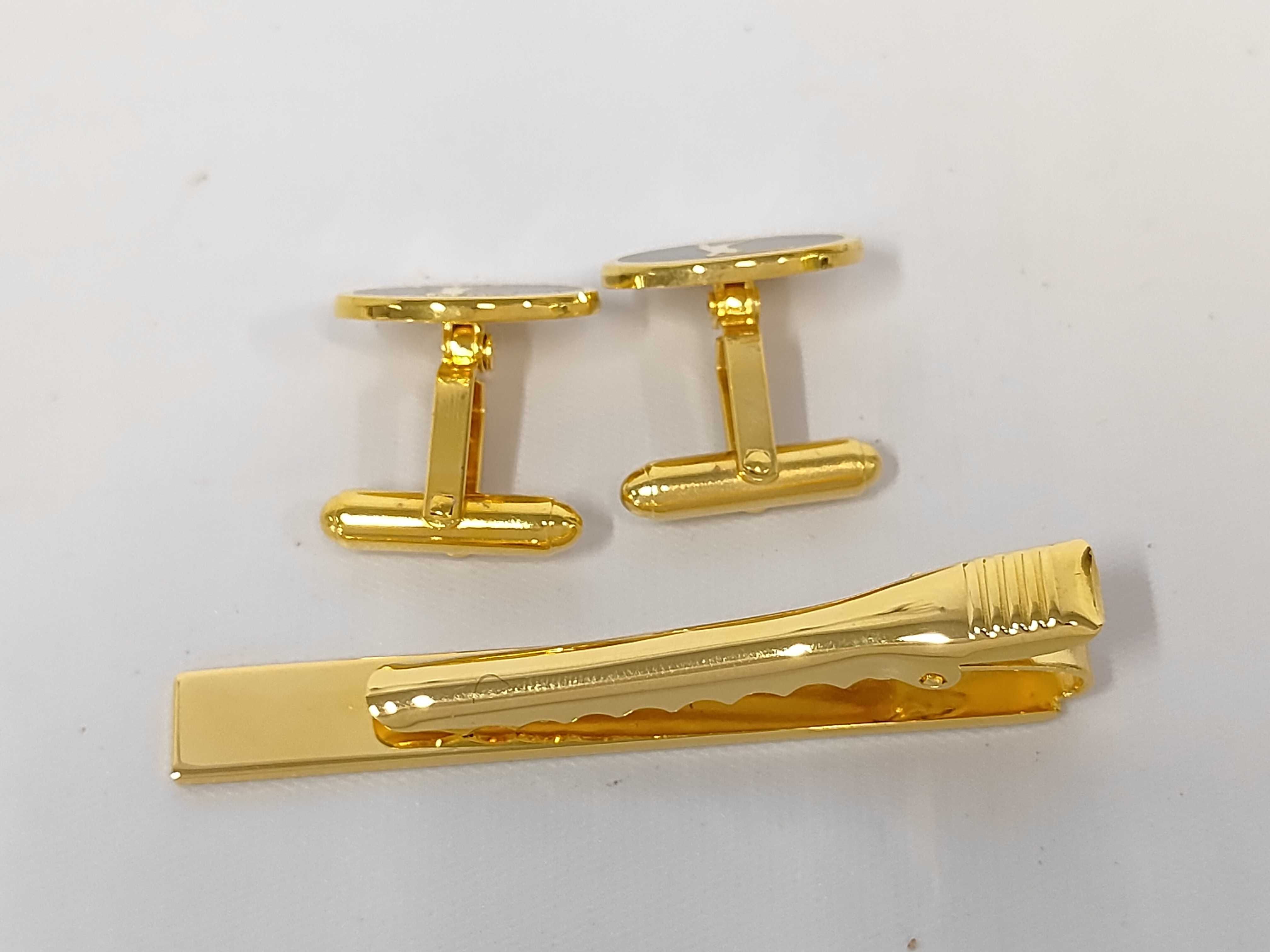tie clip set (tie clip and cufflinks) — view 2