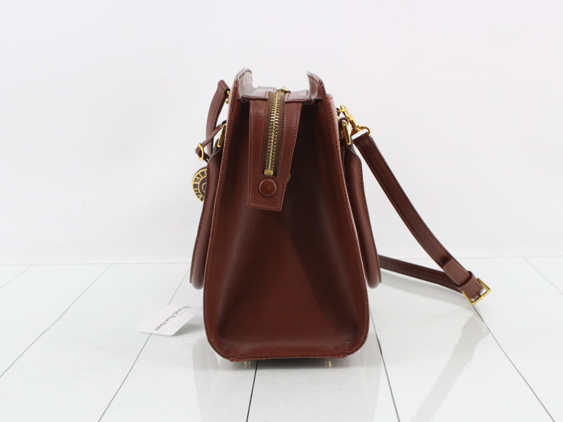 2-Way Shoulder Bag, Epi Leather, Brown — view 3