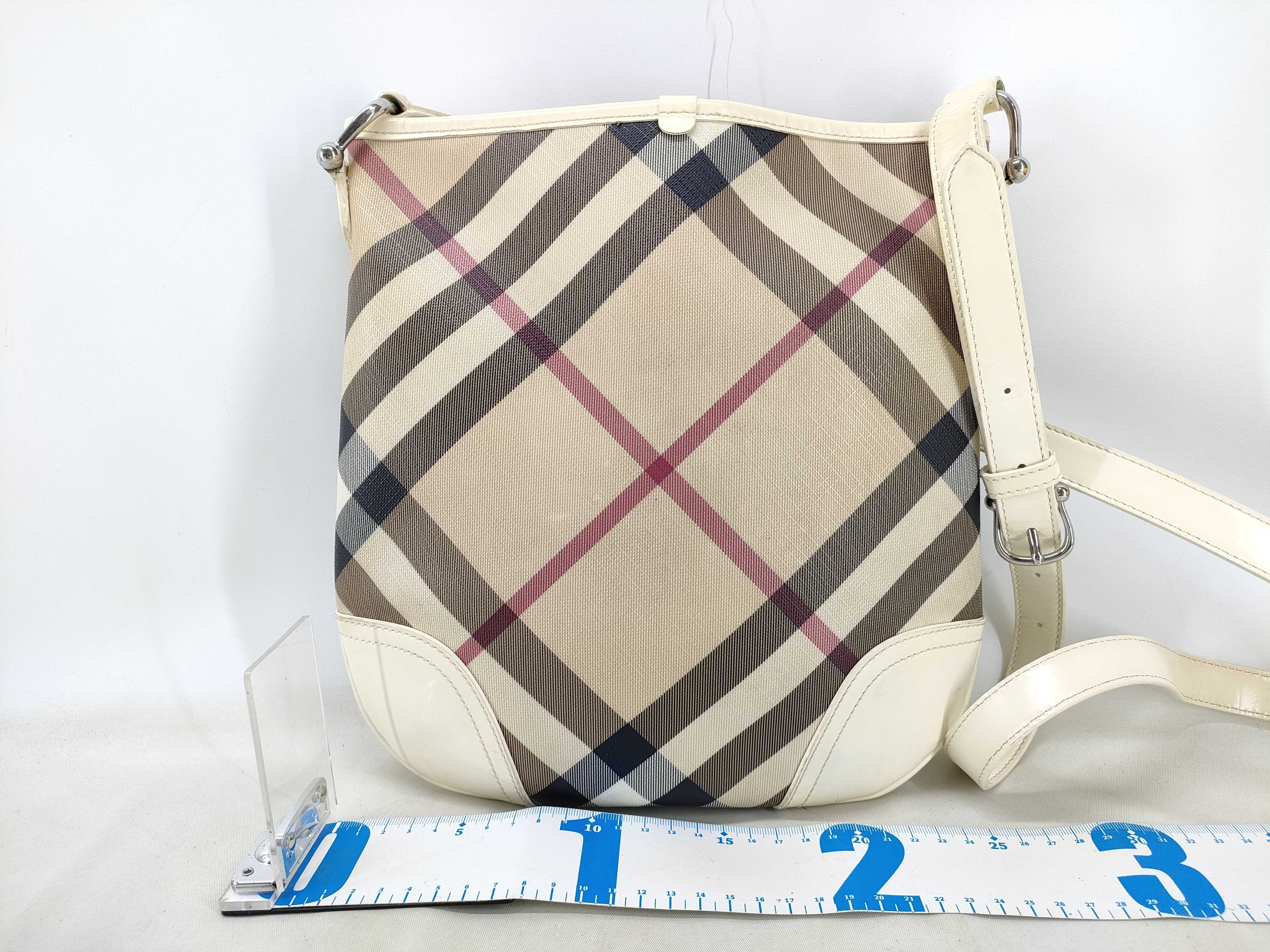 Nova Check Shoulder Bag PVC Shoulder Bag — view 2