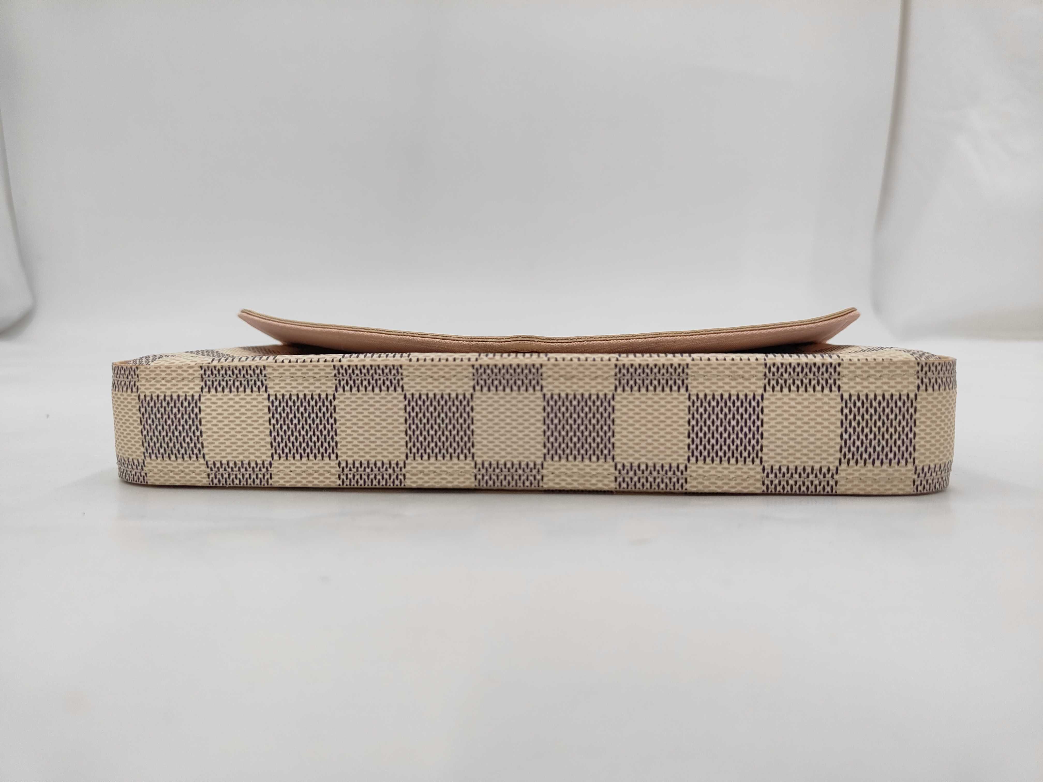 Damier Azur LV bag shoulder bag — view 3