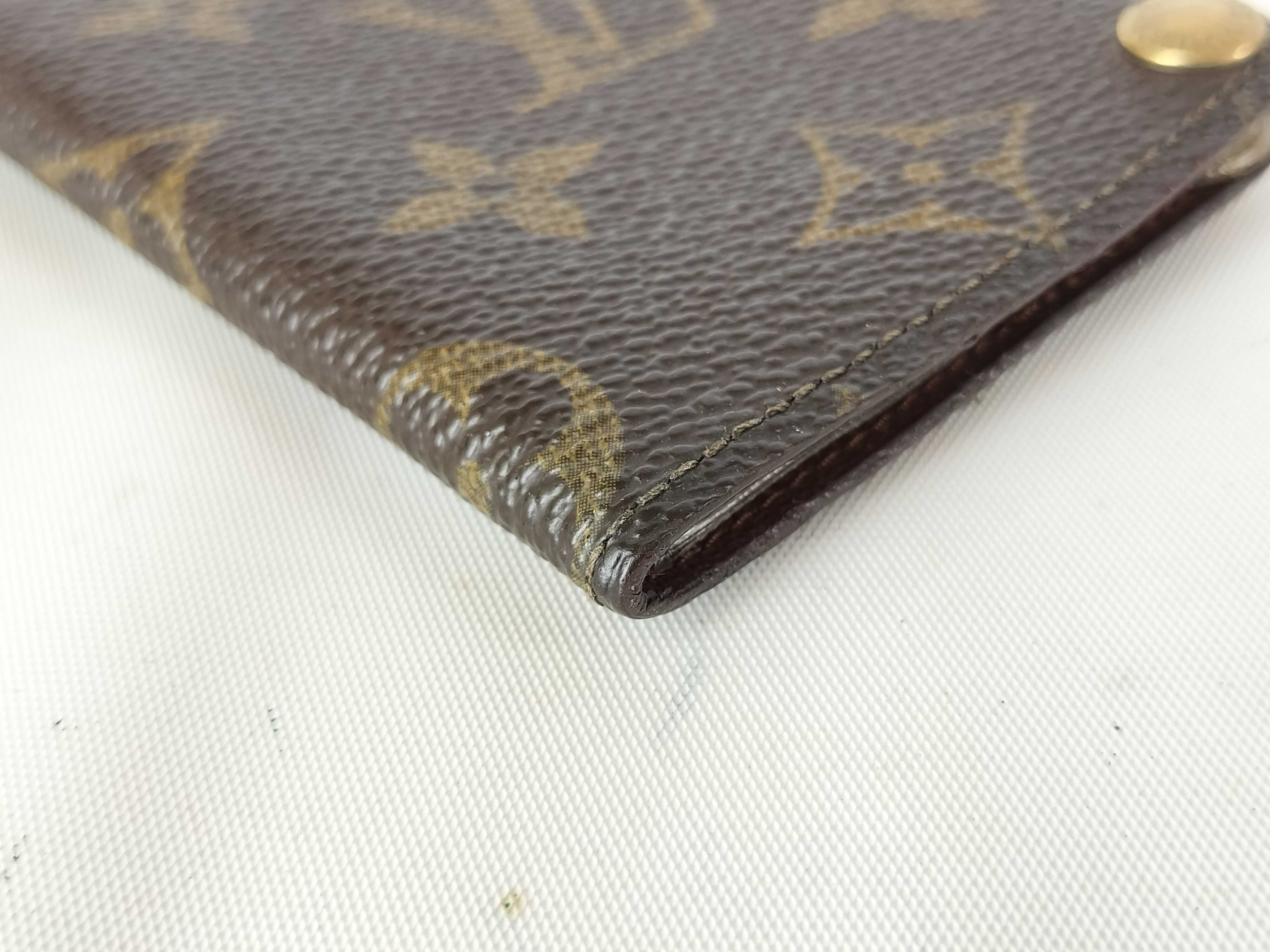 Monogram Portecarte Credit Pression Card Case — view 2