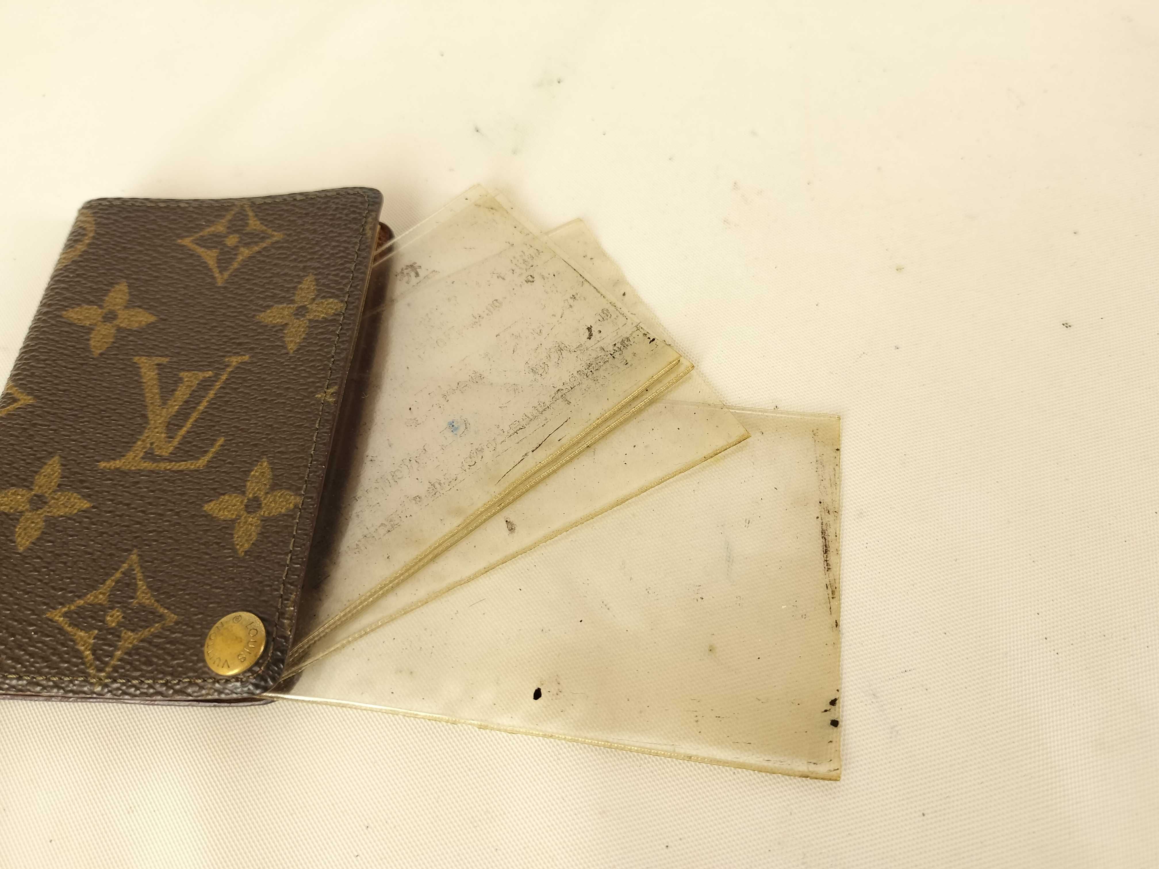 Monogram Portecarte Credit Pression Card Case — view 6