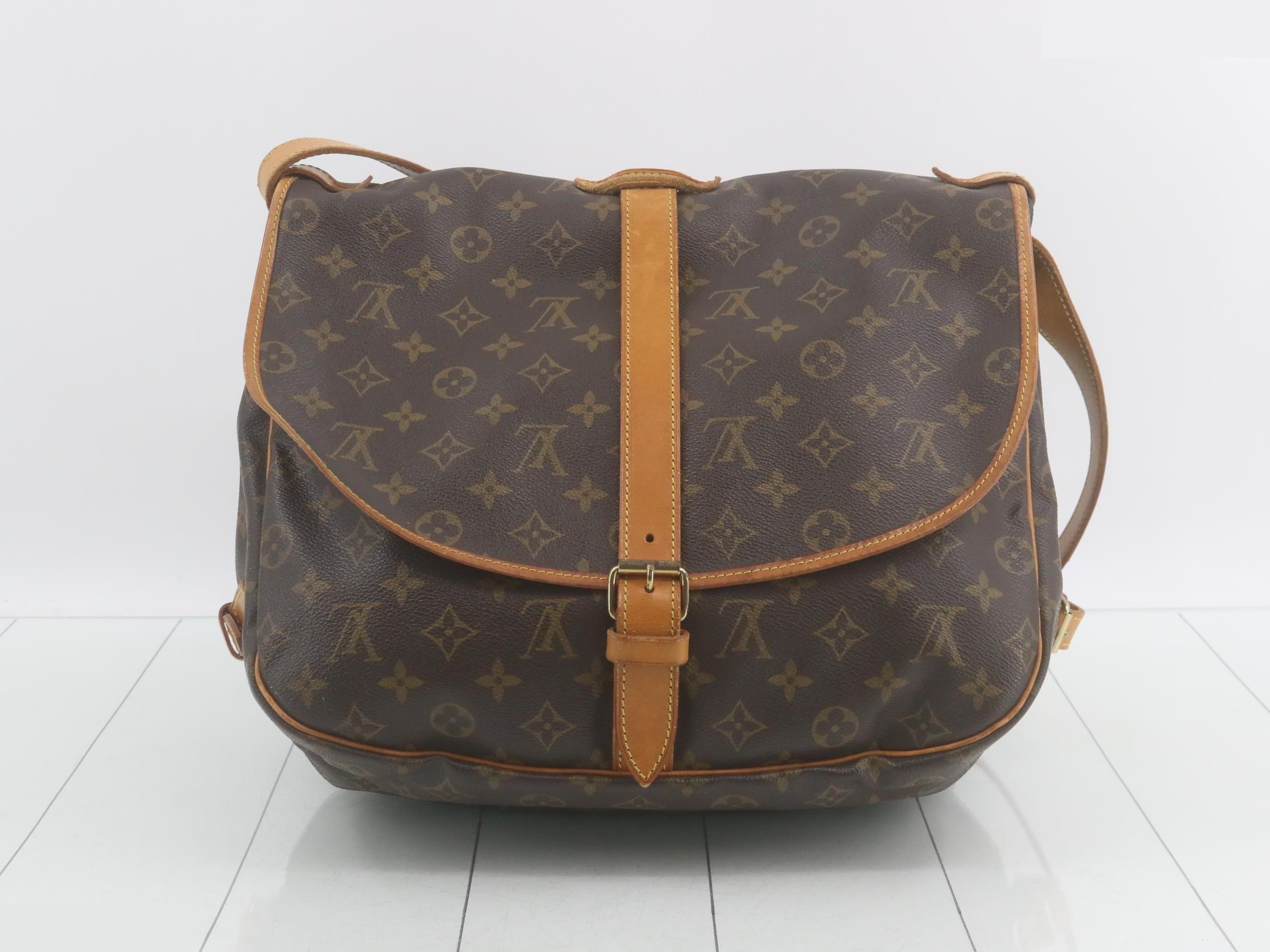 Monogram Saumur 35 Shoulder Bag — view 2