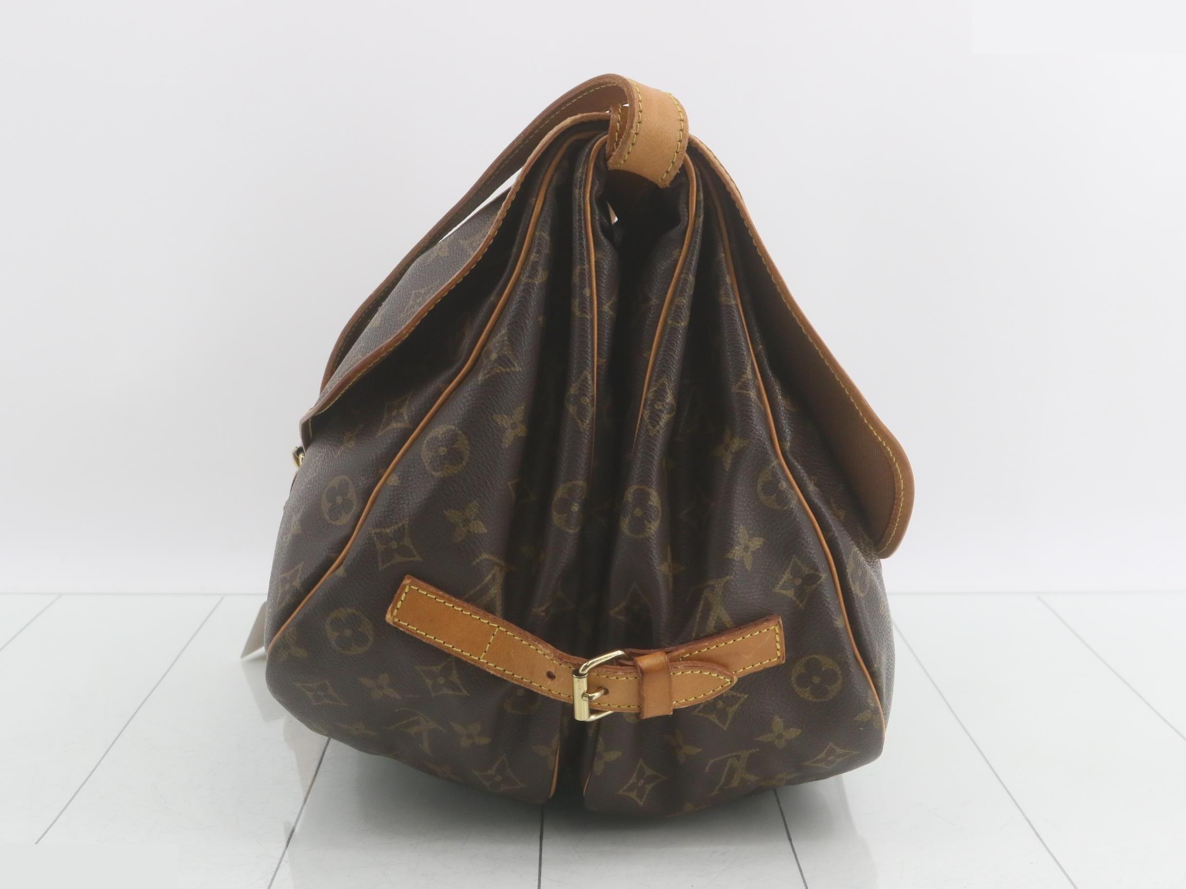Monogram Saumur 35 Shoulder Bag — view 3