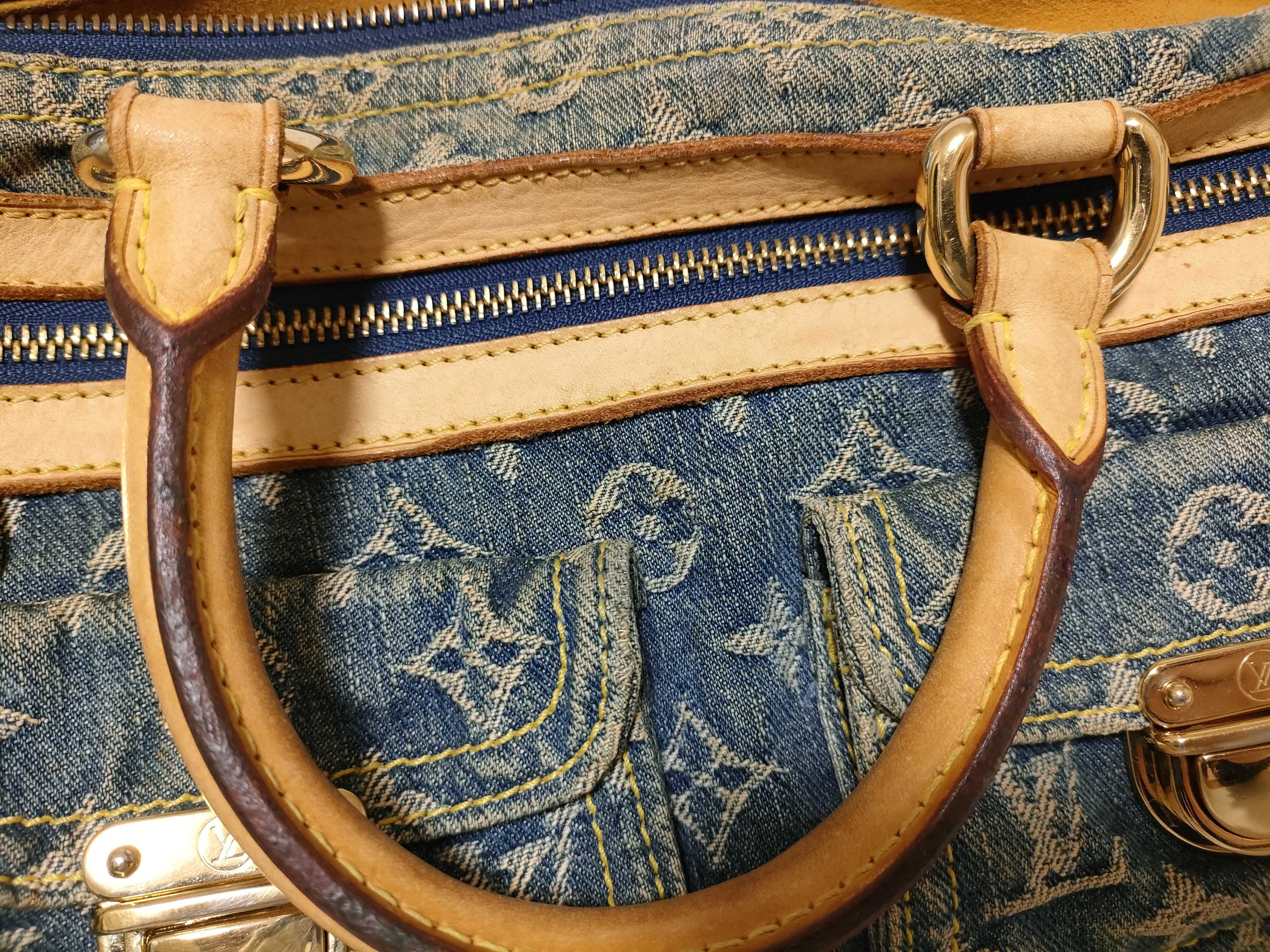 Monogram Denim Neo Speedy M95019 Handbag — view 14