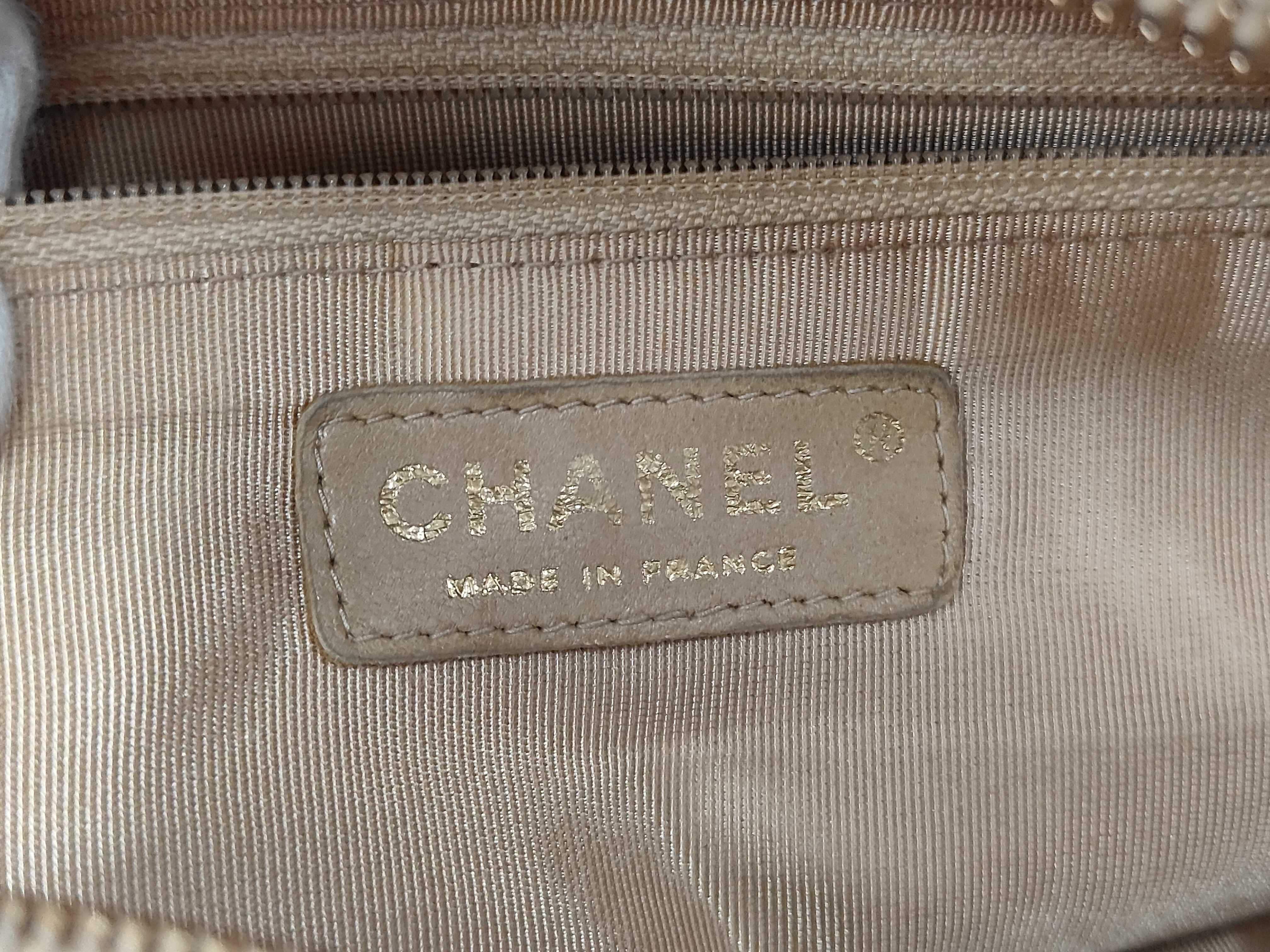Caviar Skin Tote Bag, Beige, 7-digit serial number 8. — view 11