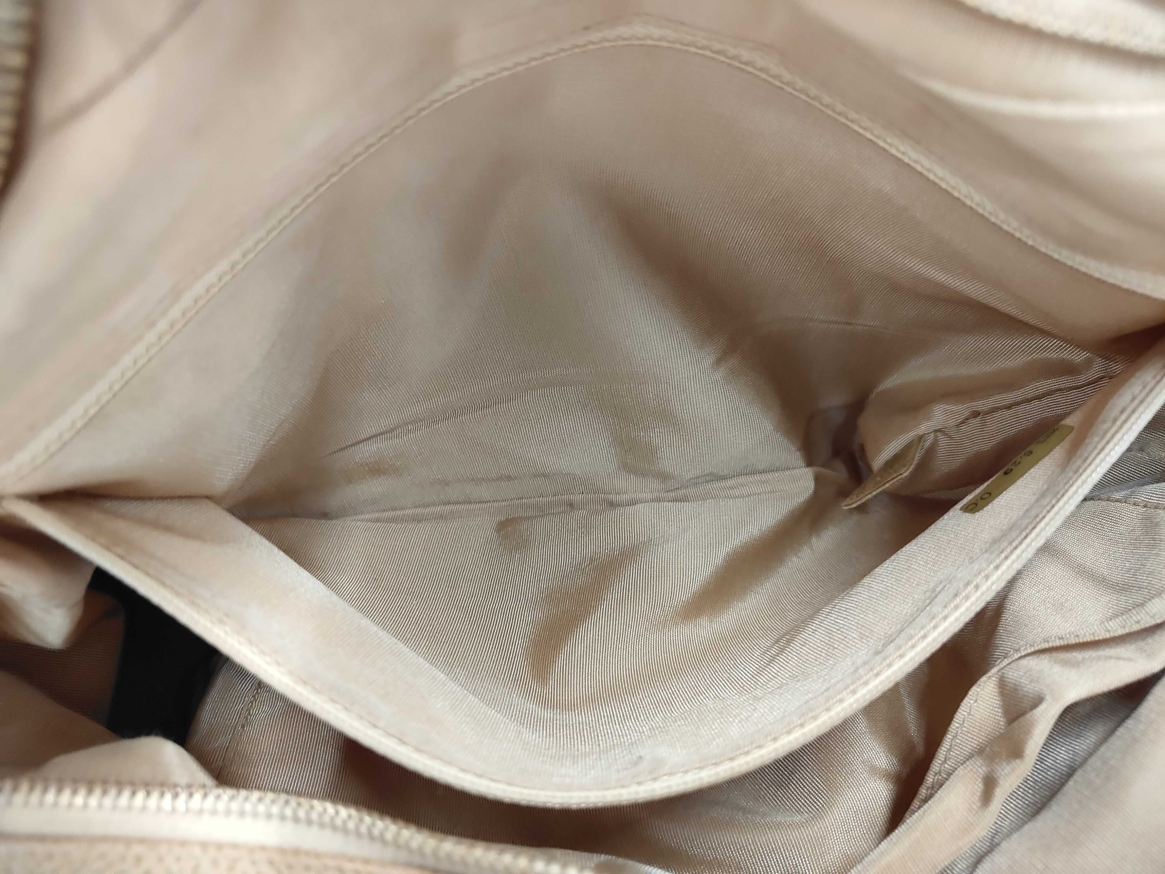 Caviar Skin Tote Bag, Beige, 7-digit serial number 8. — view 10