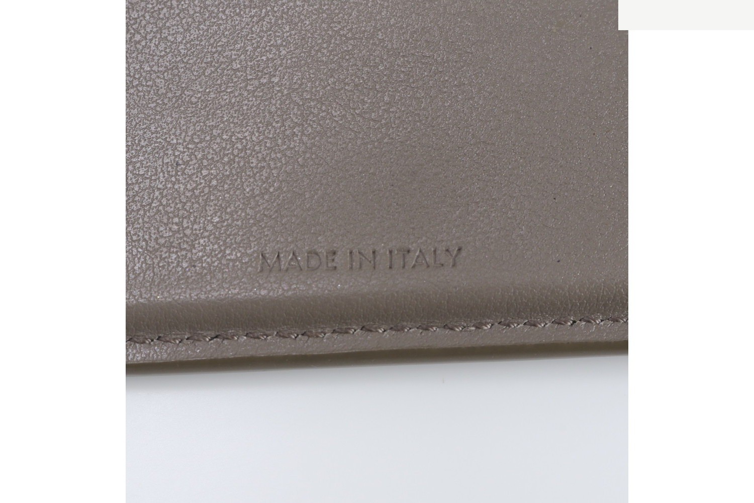 Leather trifold wallet, compact wallet, genuine leather — view 9