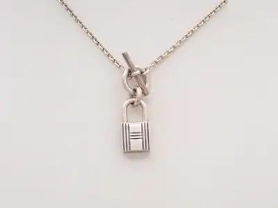 Amulet Cadena Necklace, 925 Sterling Silver, 11.8g, Chain approx. 40cm