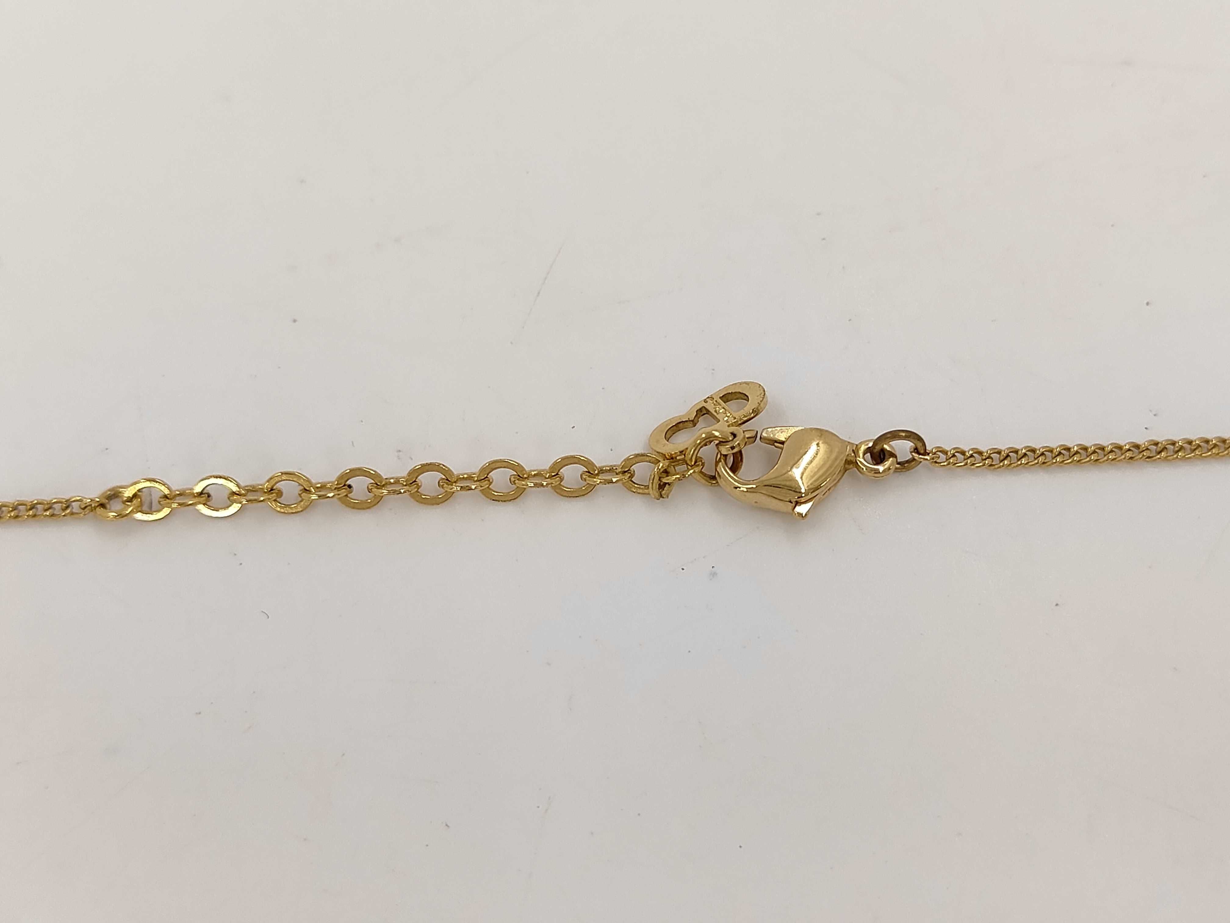 Stone CD GP Necklace — view 3