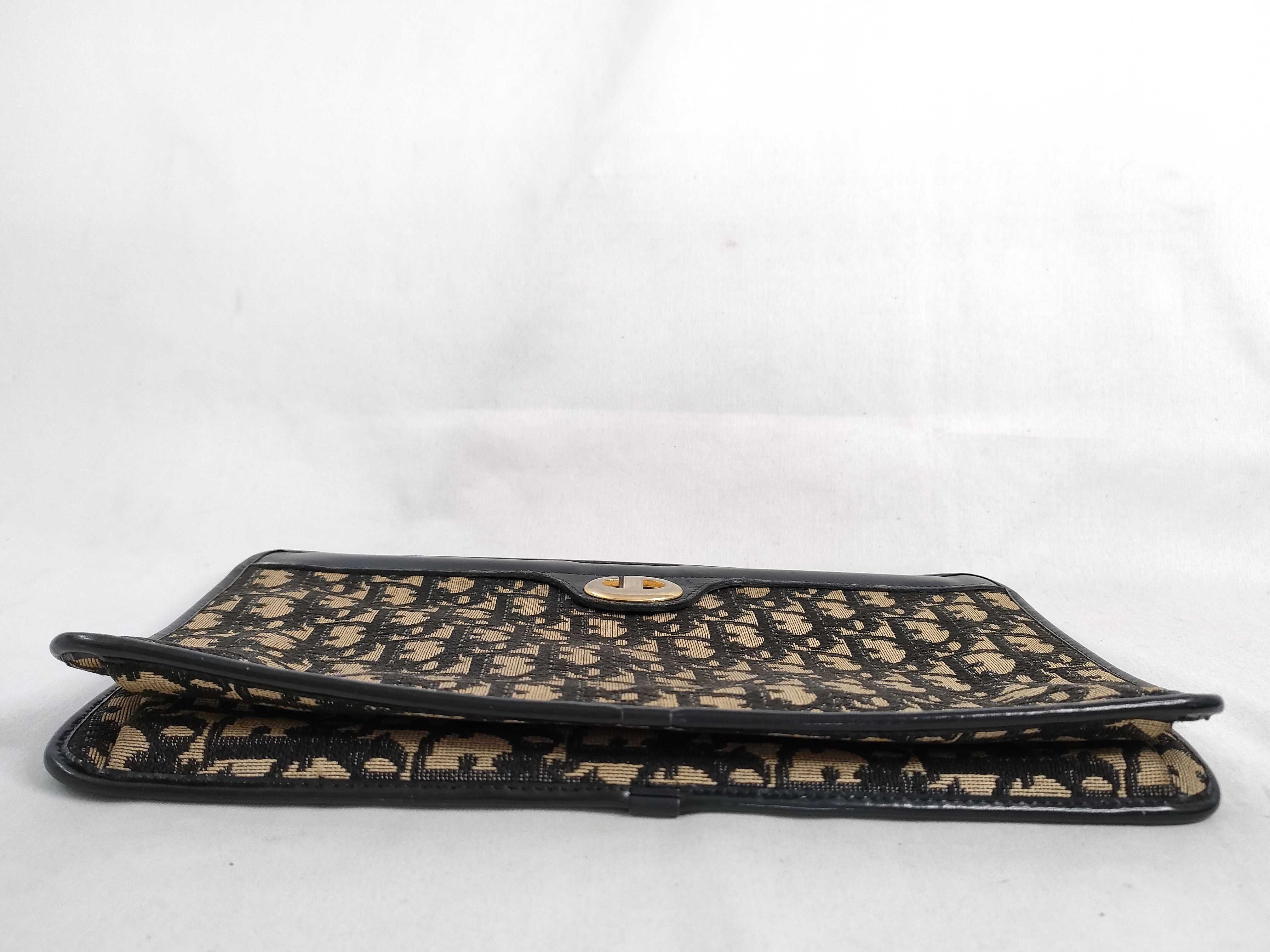 Trotter Old Vintage CD Logo Trotter Second Bag Clutch Bag Second Bag — view 4