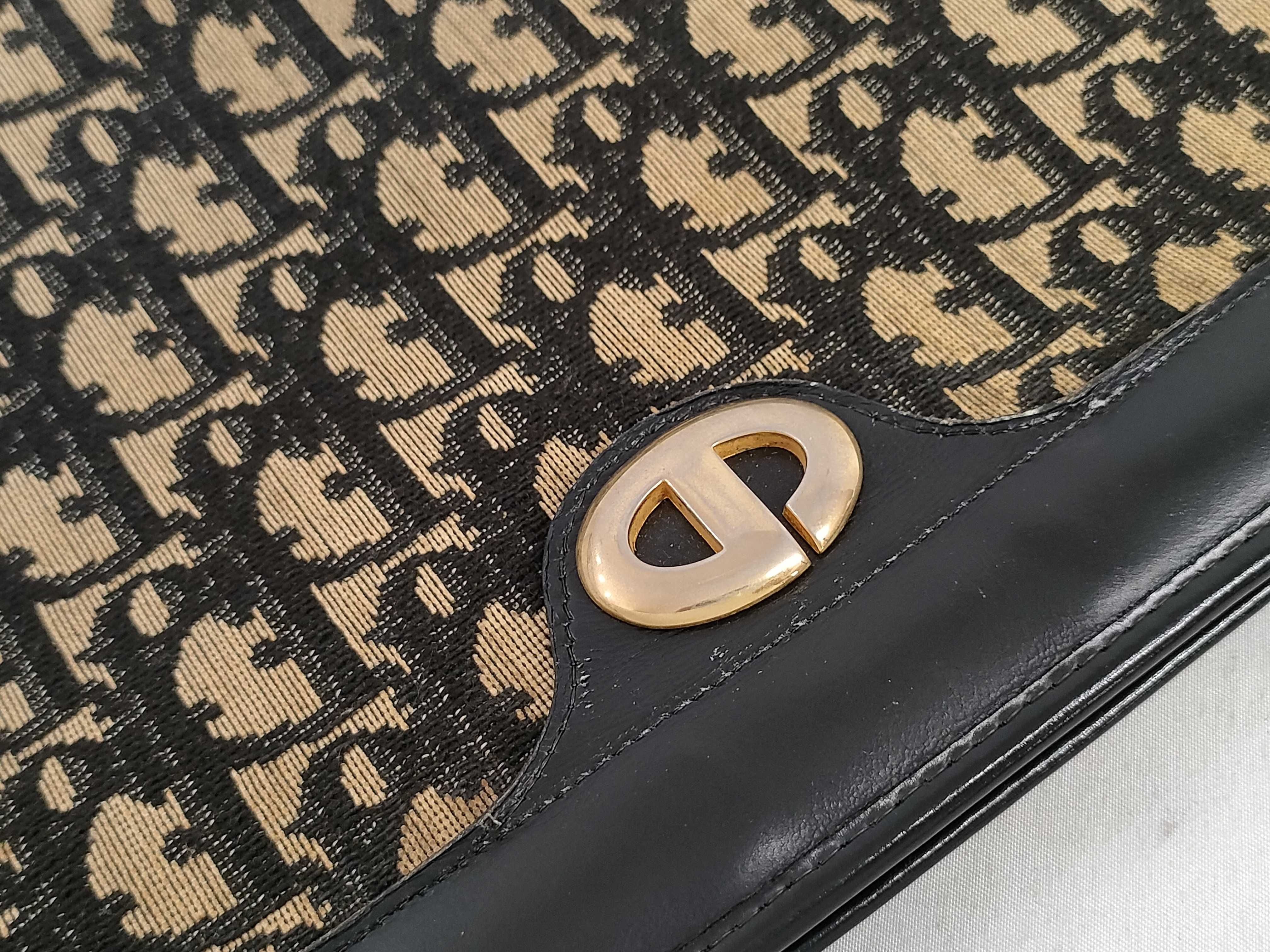 Trotter Old Vintage CD Logo Trotter Second Bag Clutch Bag Second Bag — view 9