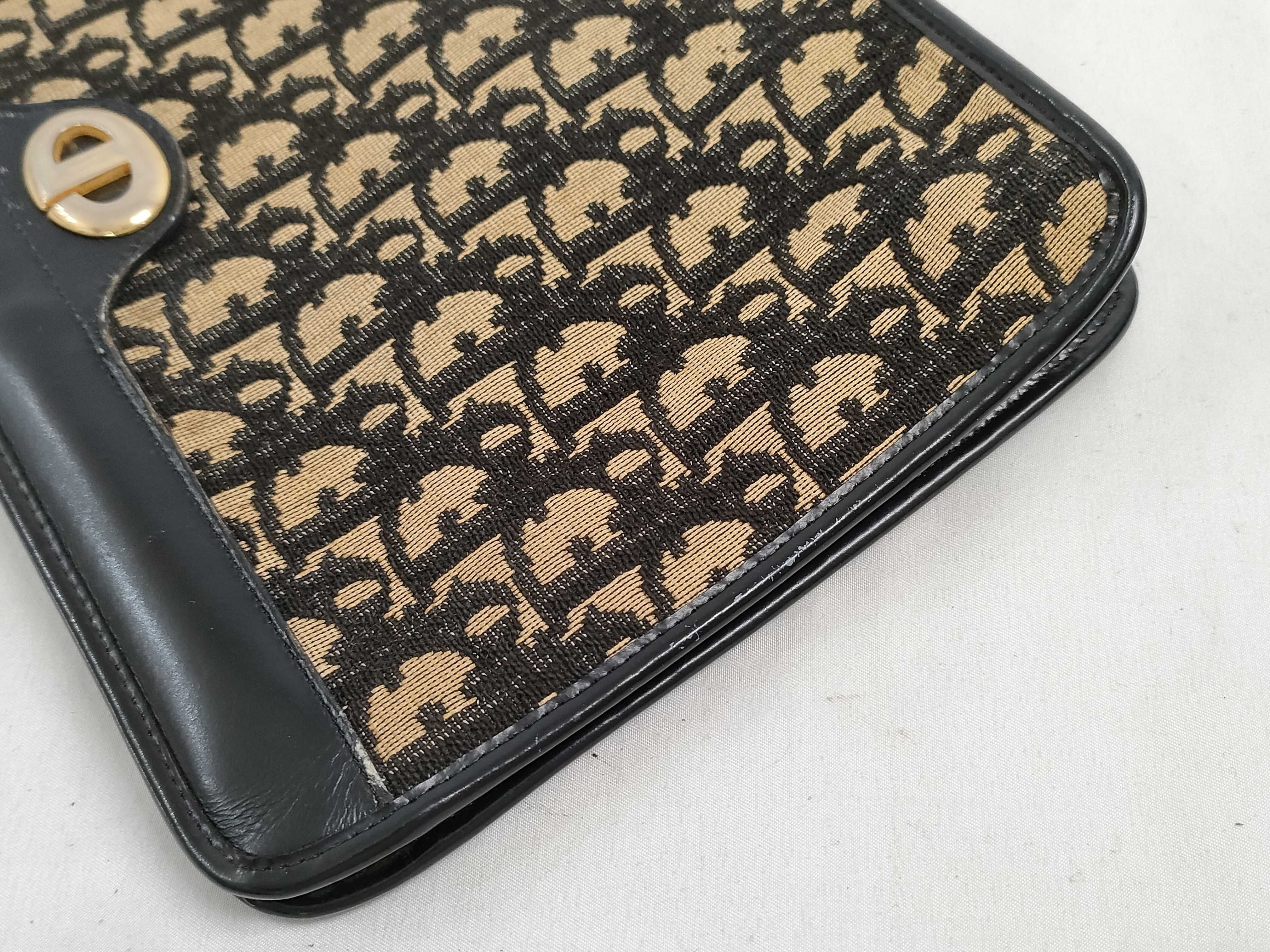 Trotter Old Vintage CD Logo Trotter Second Bag Clutch Bag Second Bag — view 10