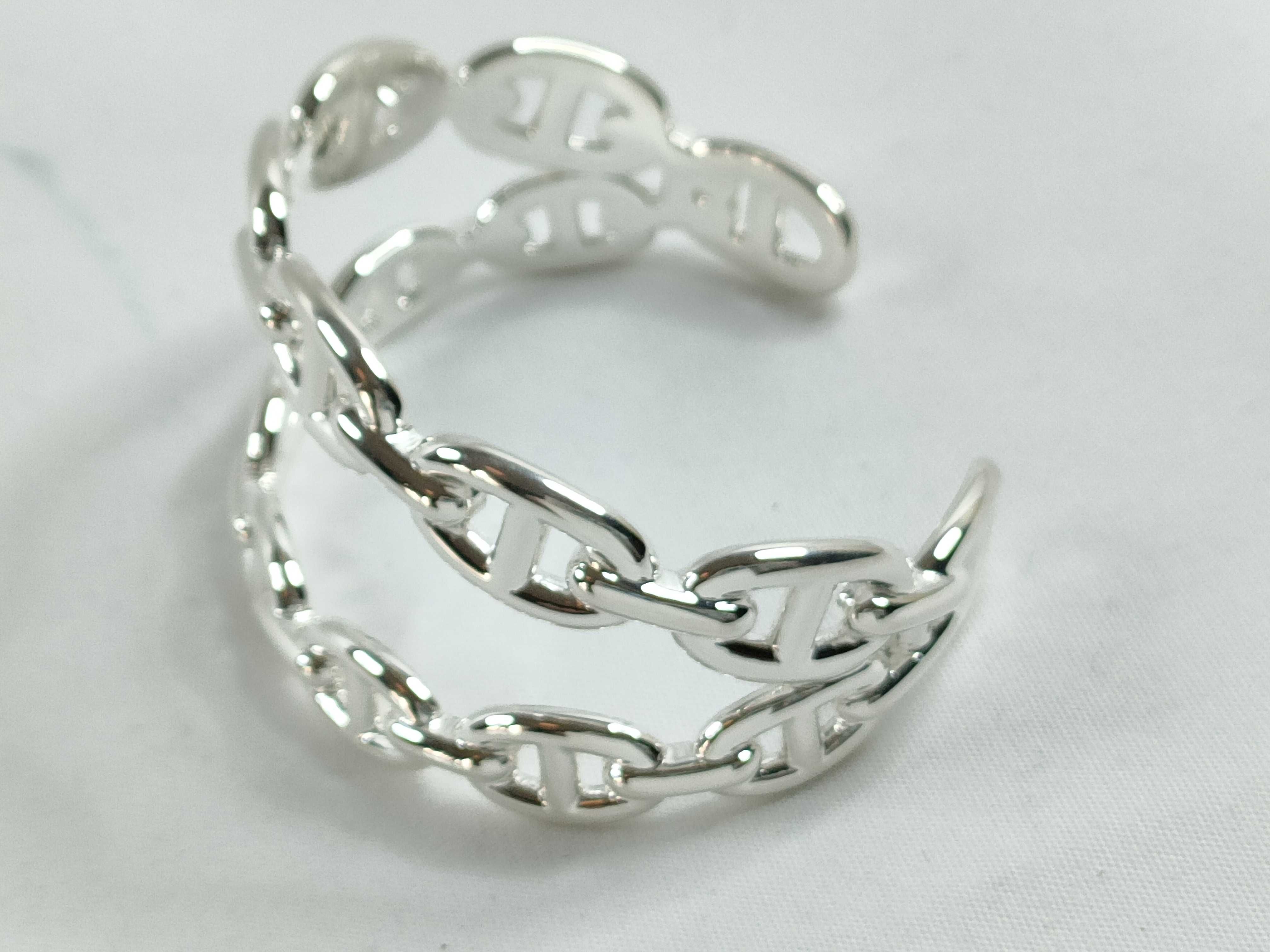 Chaine d'Ancre Enchainée Double SV925 38.3g SH Bracelet/Bangle — view 2