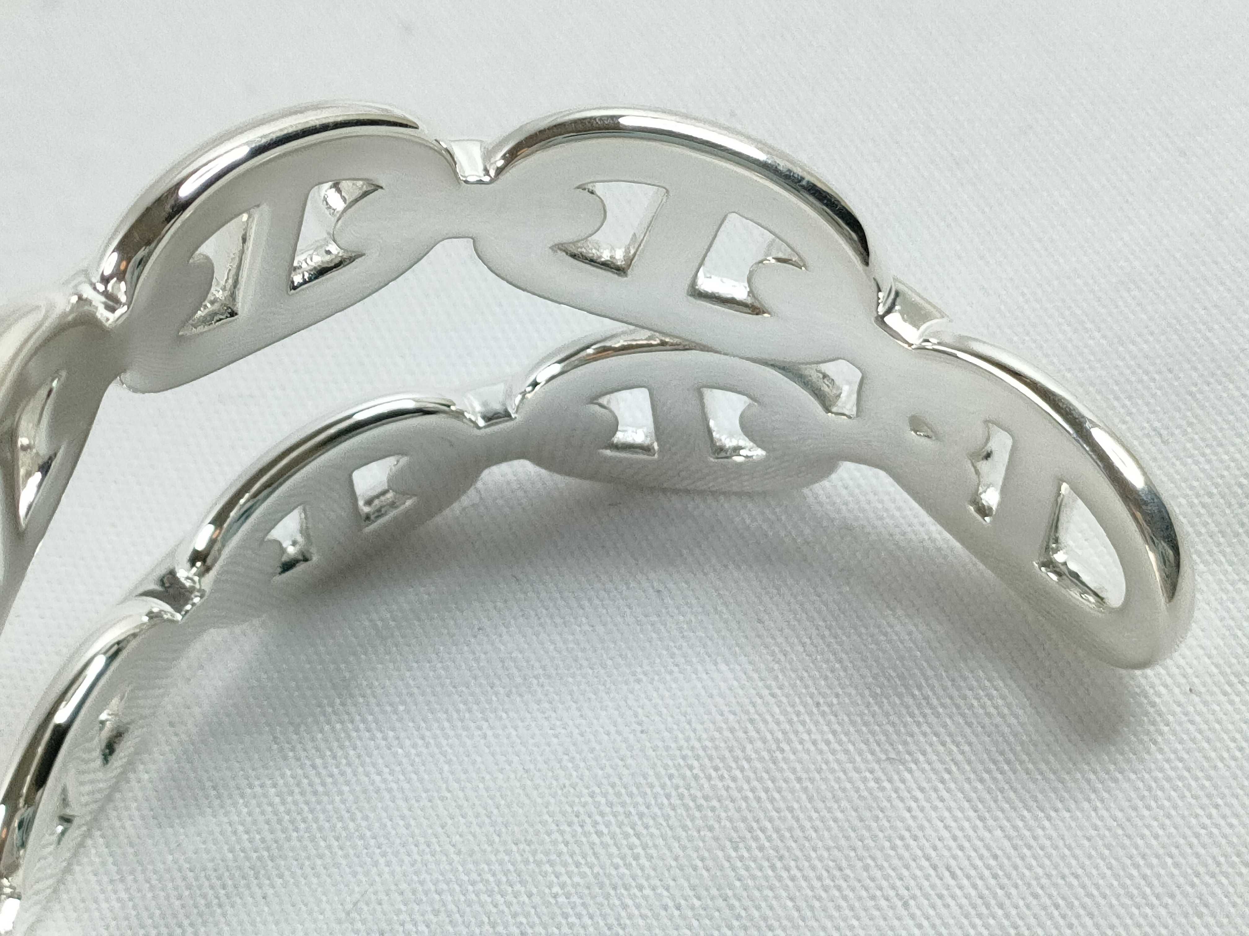 Chaine d'Ancre Enchainée Double SV925 38.3g SH Bracelet/Bangle — view 6