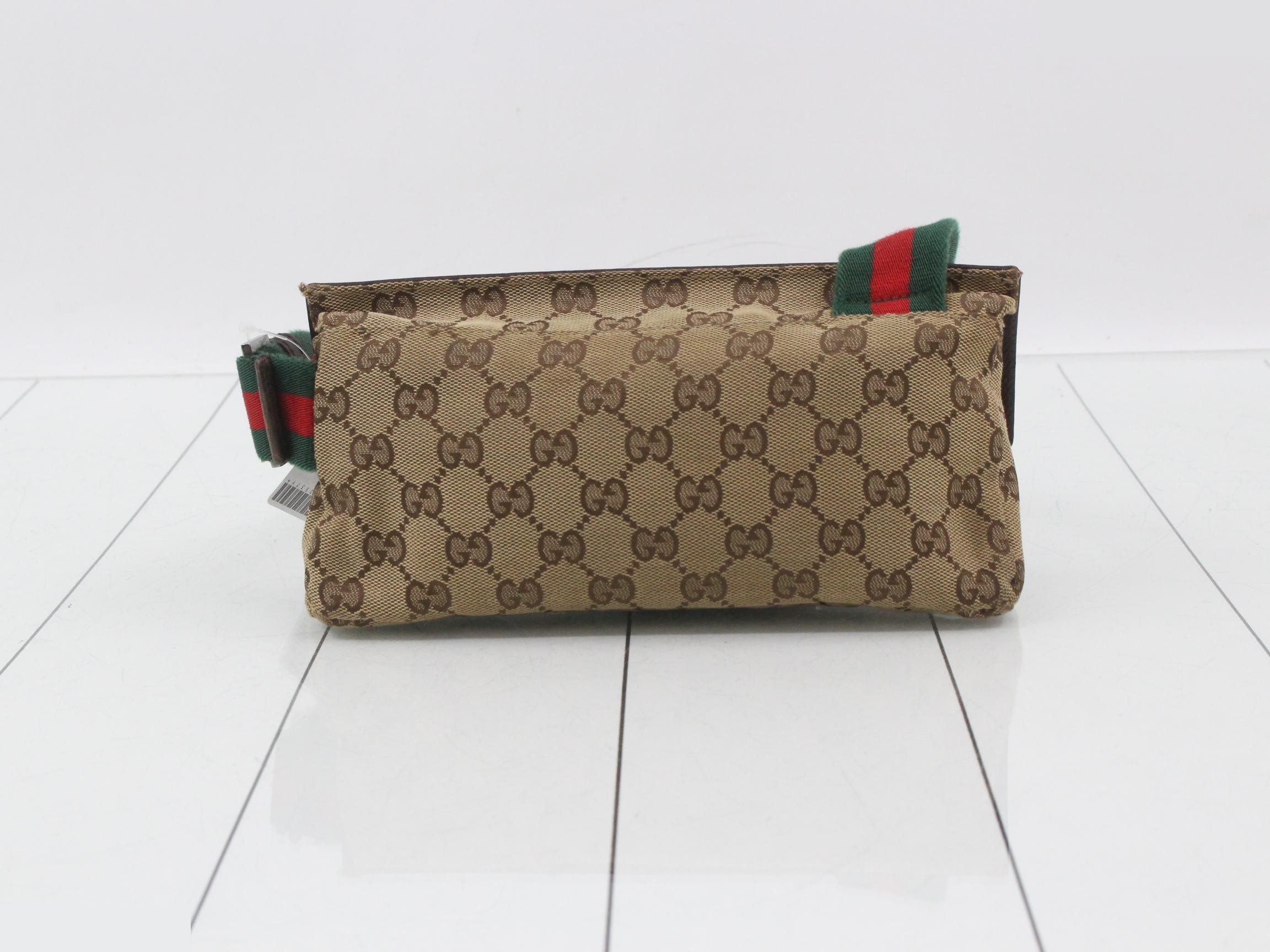 Canvas Waist Bag, Sherry, 180691, 213317 — view 2