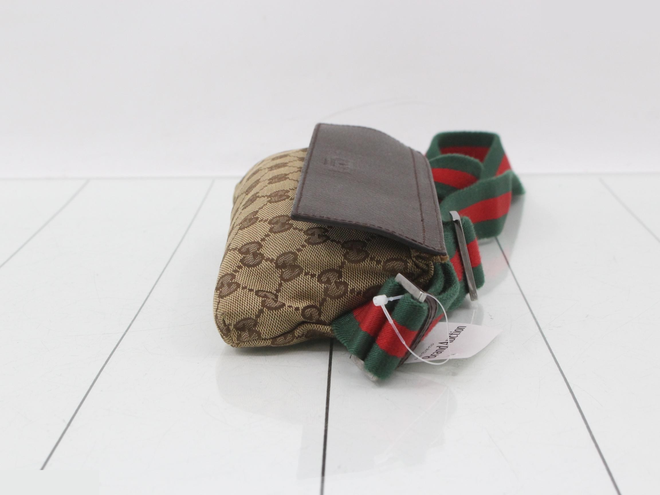 Canvas Waist Bag, Sherry, 180691, 213317 — view 3