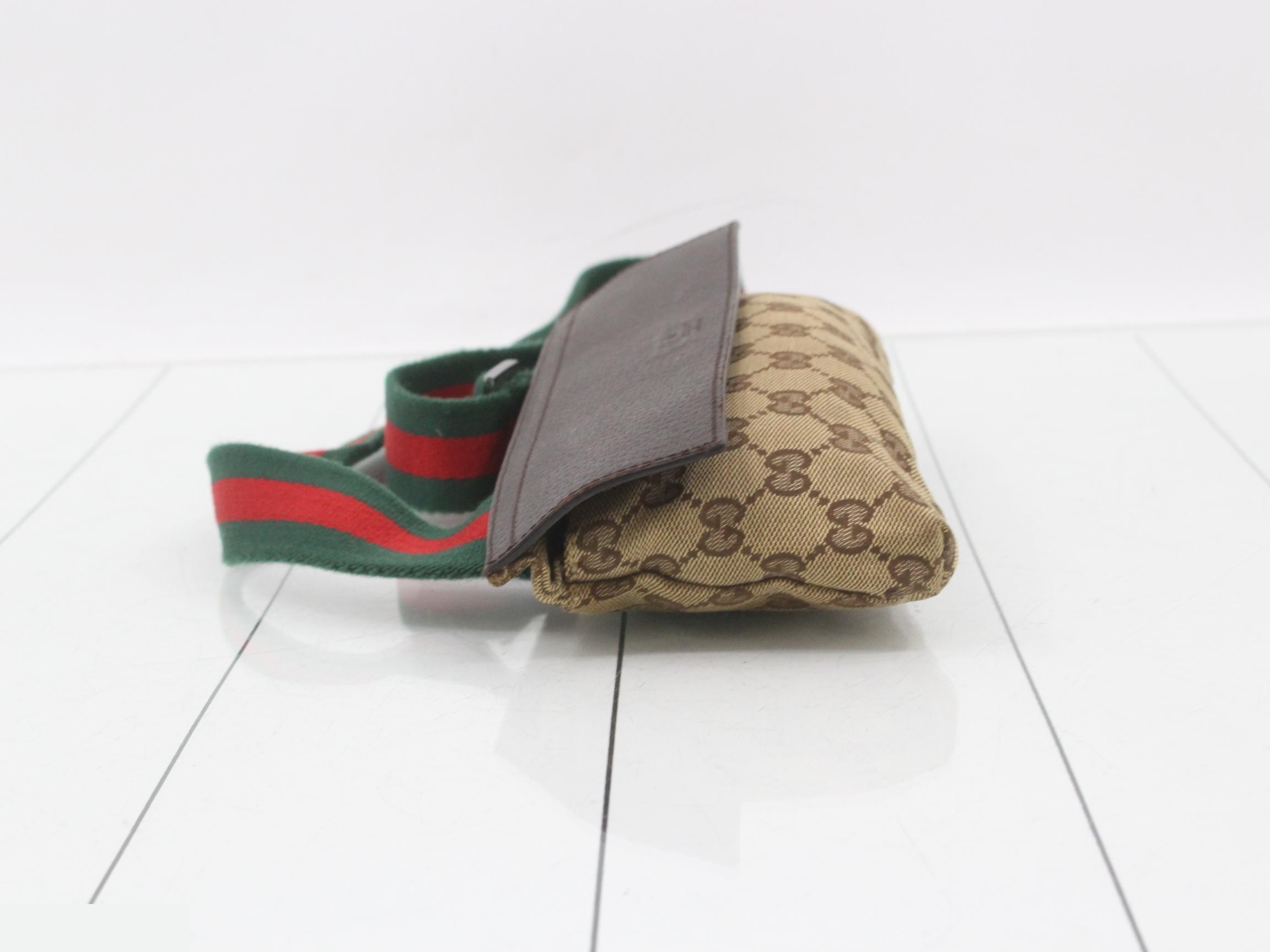 Canvas Waist Bag, Sherry, 180691, 213317 — view 4