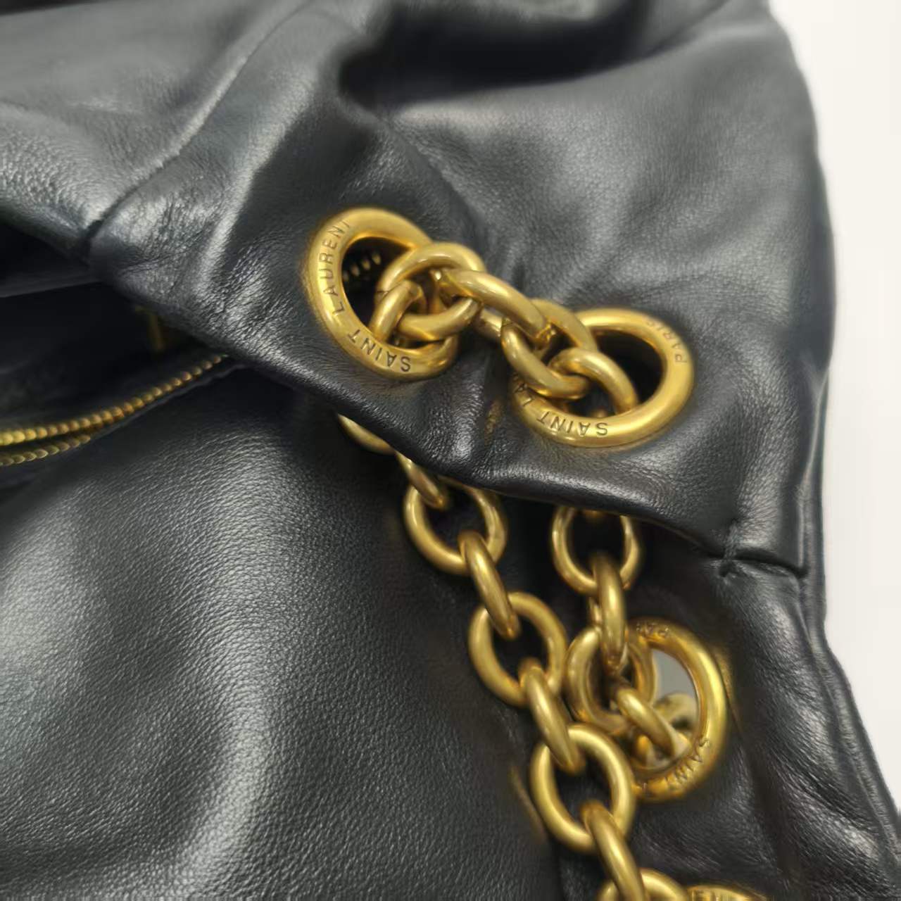 【*Shipped from: China*】SAINT LAURENT Lambskin Shoulder Bag — view 10