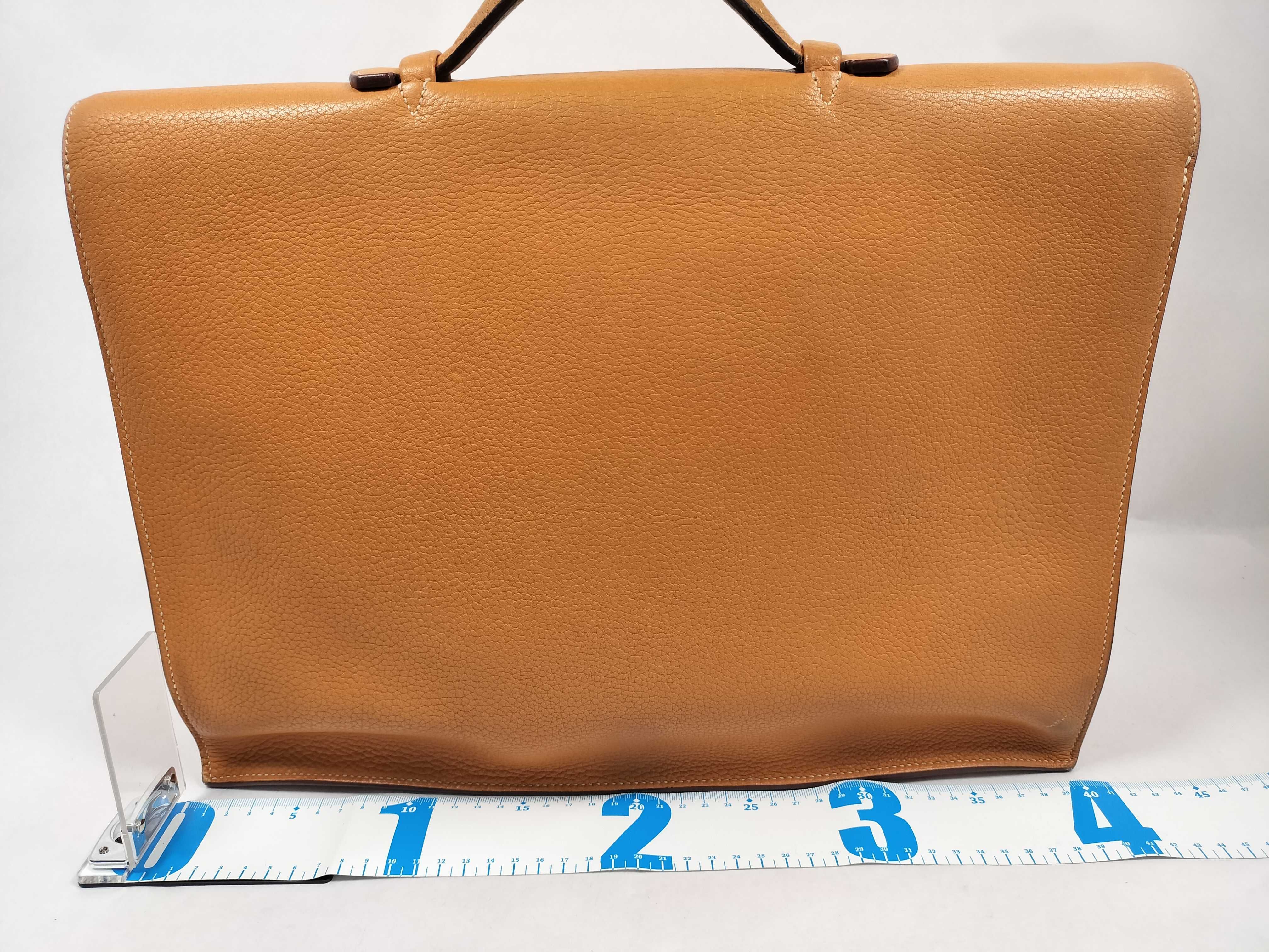 Sac à Dépêches 41 Ardennes Natural Sable C stamp Business Bag — view 2