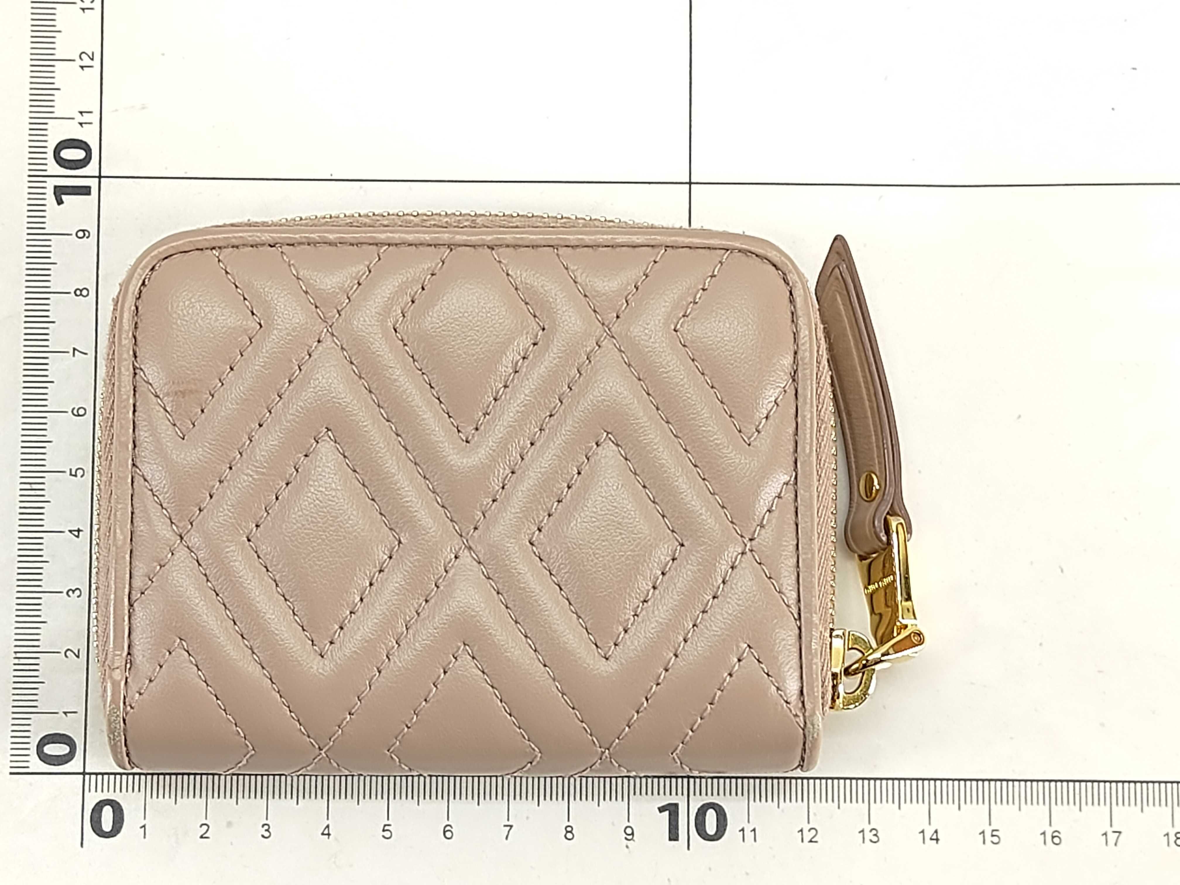 Matelassé Coin and Card Case — view 2