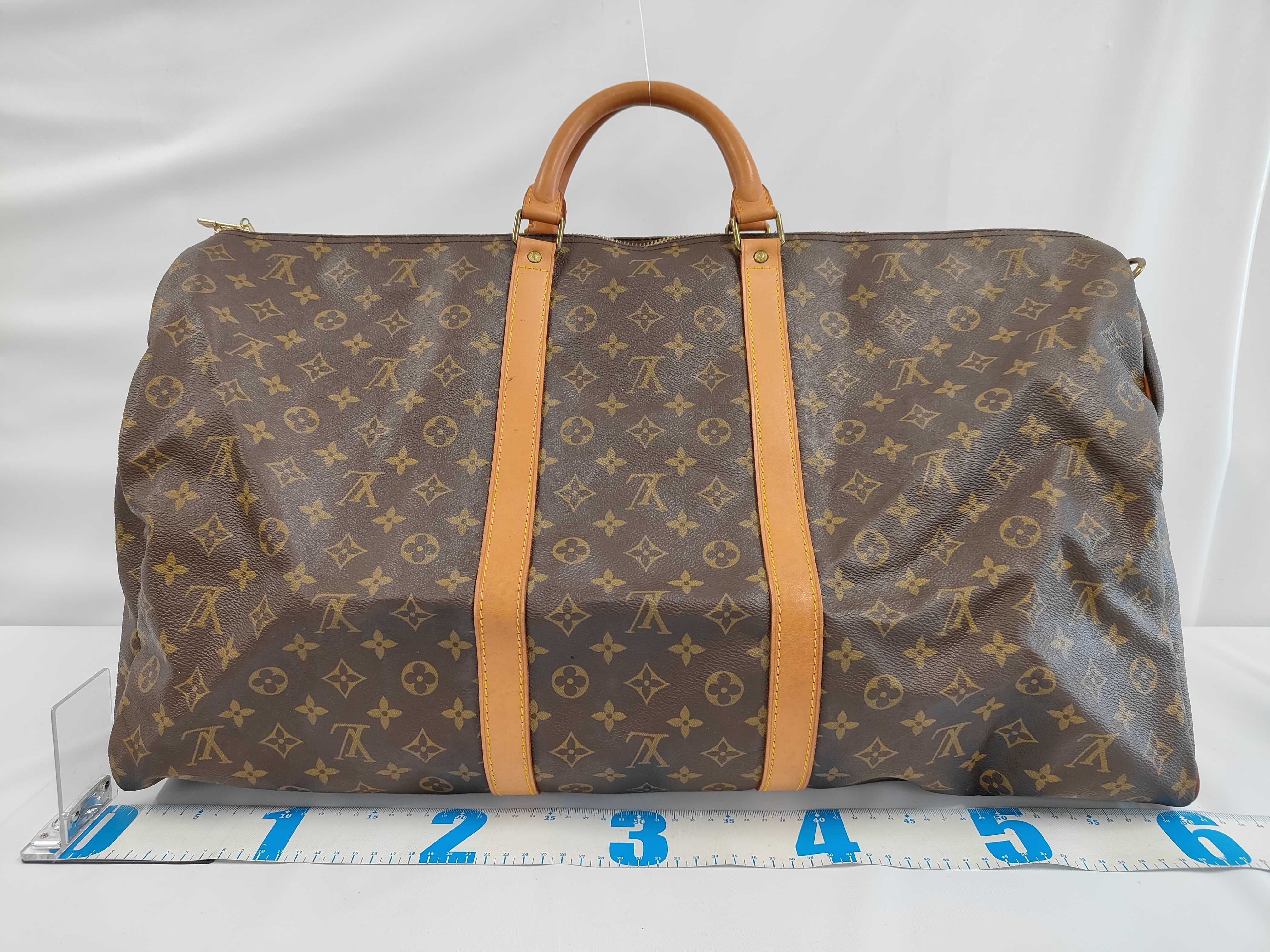 Monogram Keepall Bandoulière 55 Boston Bag — view 2