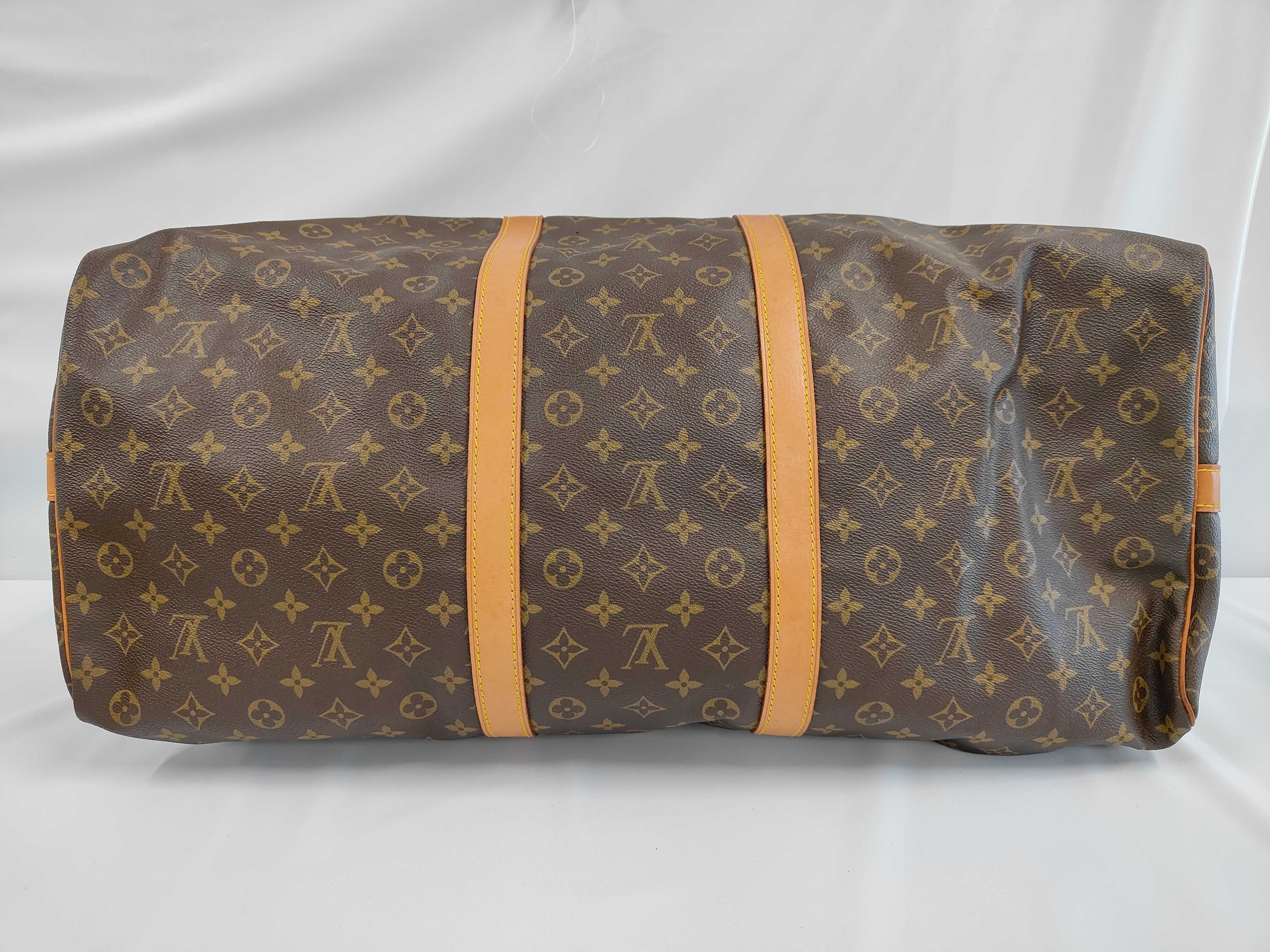 Monogram Keepall Bandoulière 55 Boston Bag — view 3