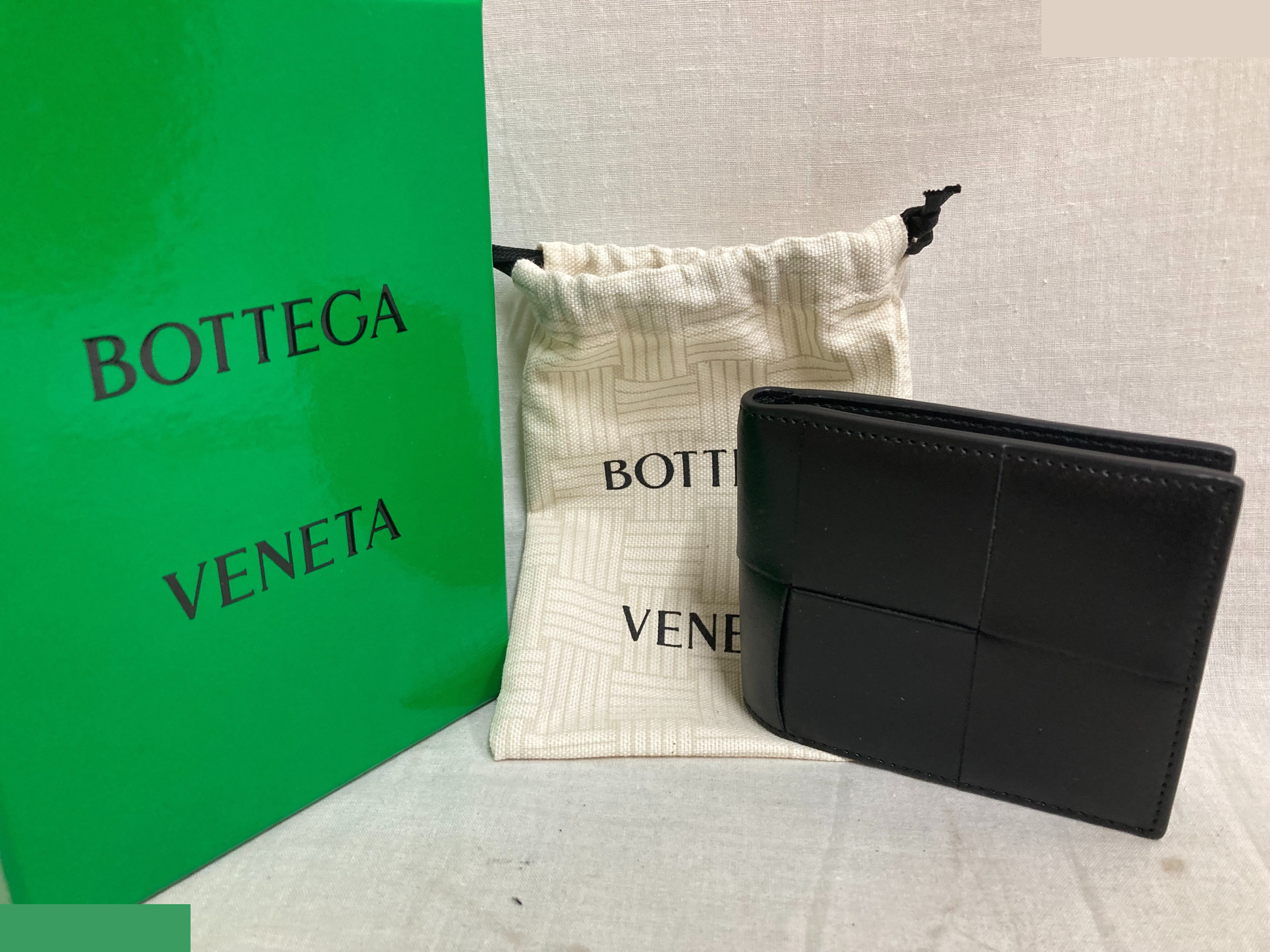 Intrecciato (bag), bi-fold wallet, maxi intrecciato — view 7