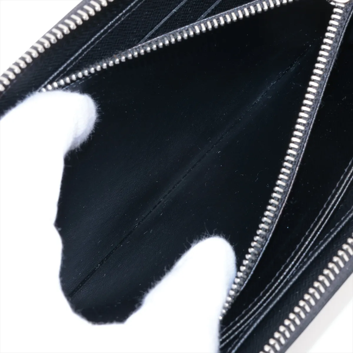 Epi Zippy Wallet M61857 CA4104 Noir Round Zip Wallet — view 10