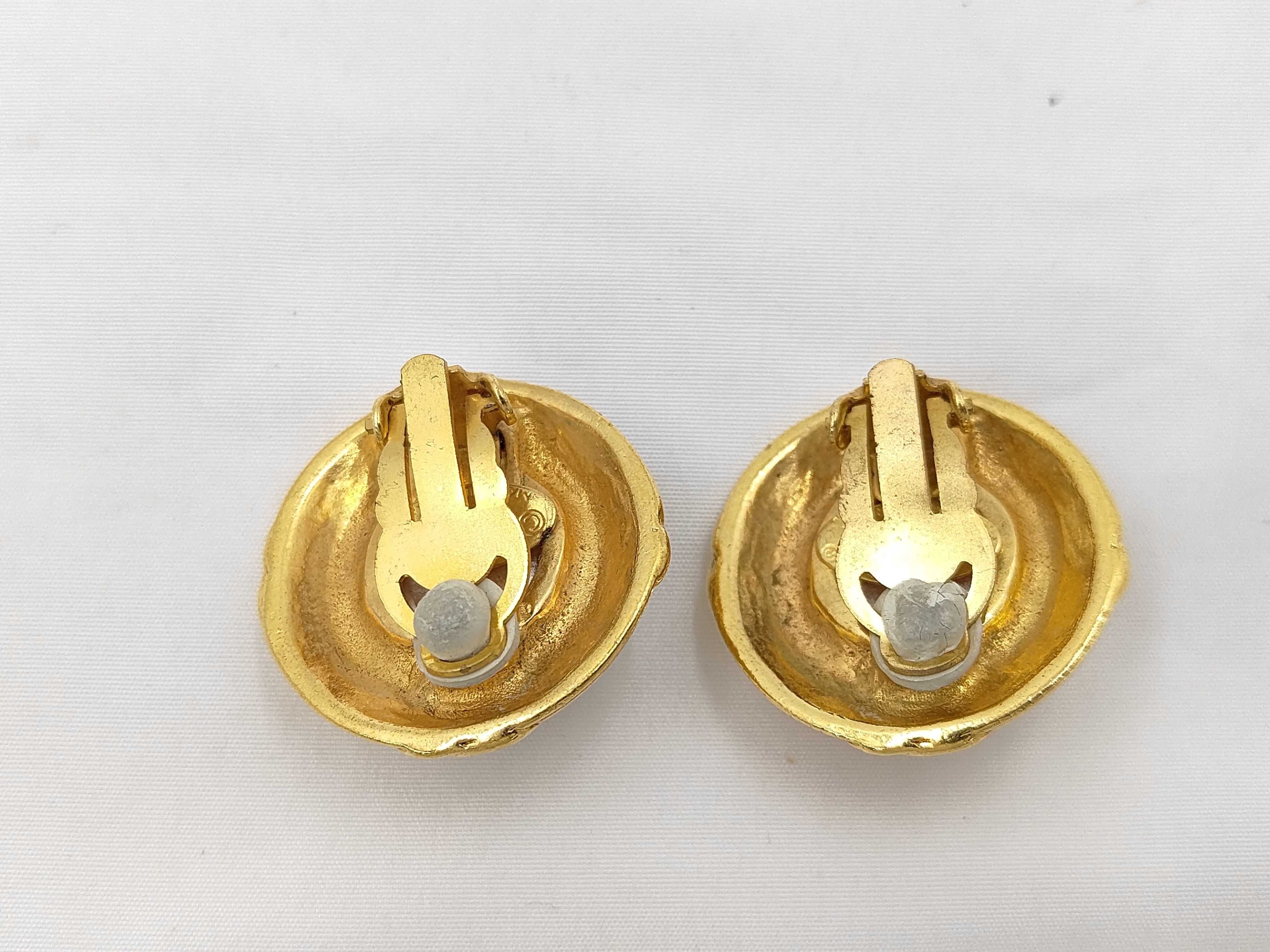 earrings GP white gold earrings — view 2